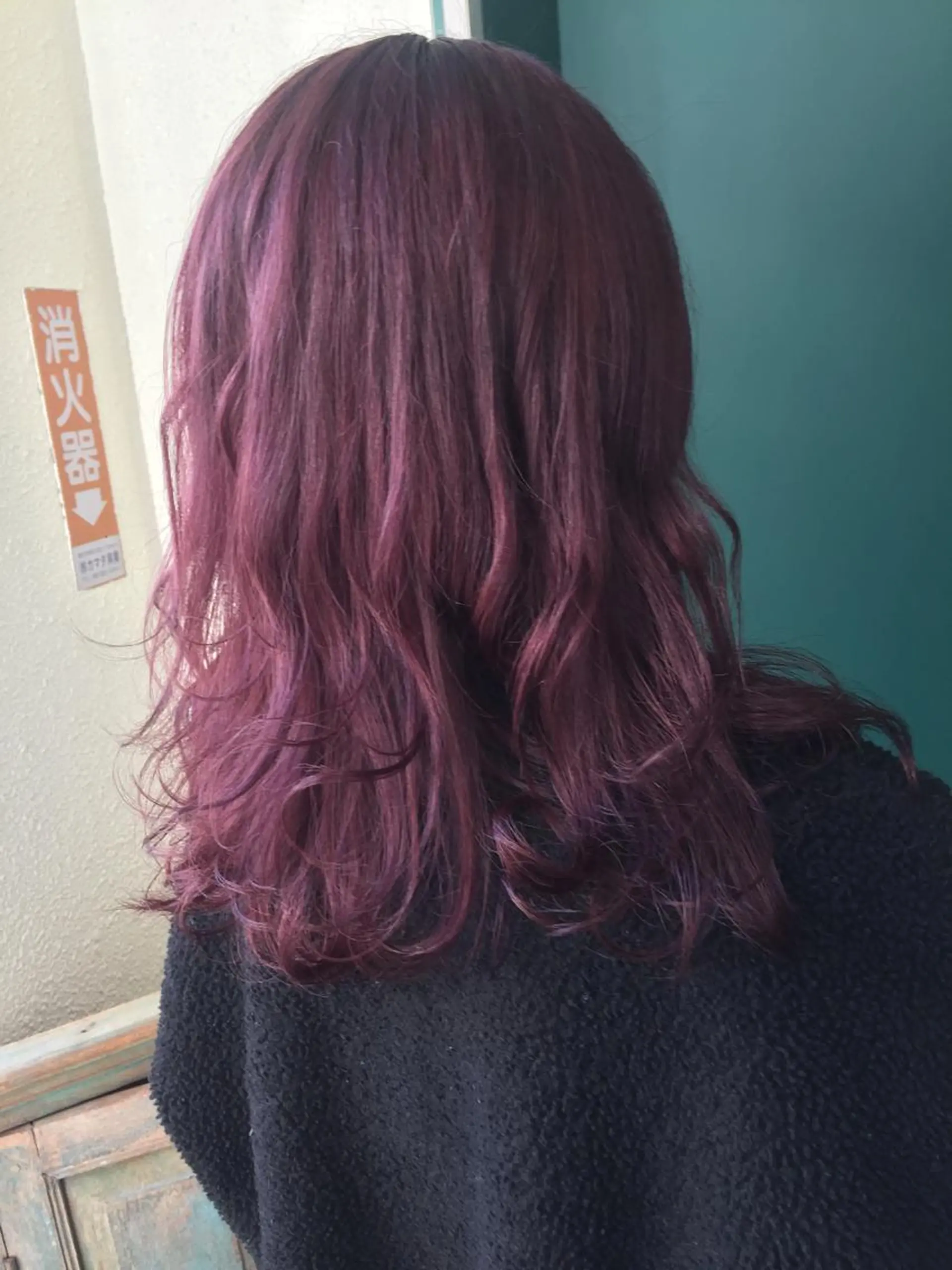 ミディアム カラー パーマ 💘透明感カラー💘 沖本 将宏のヘアスタイル