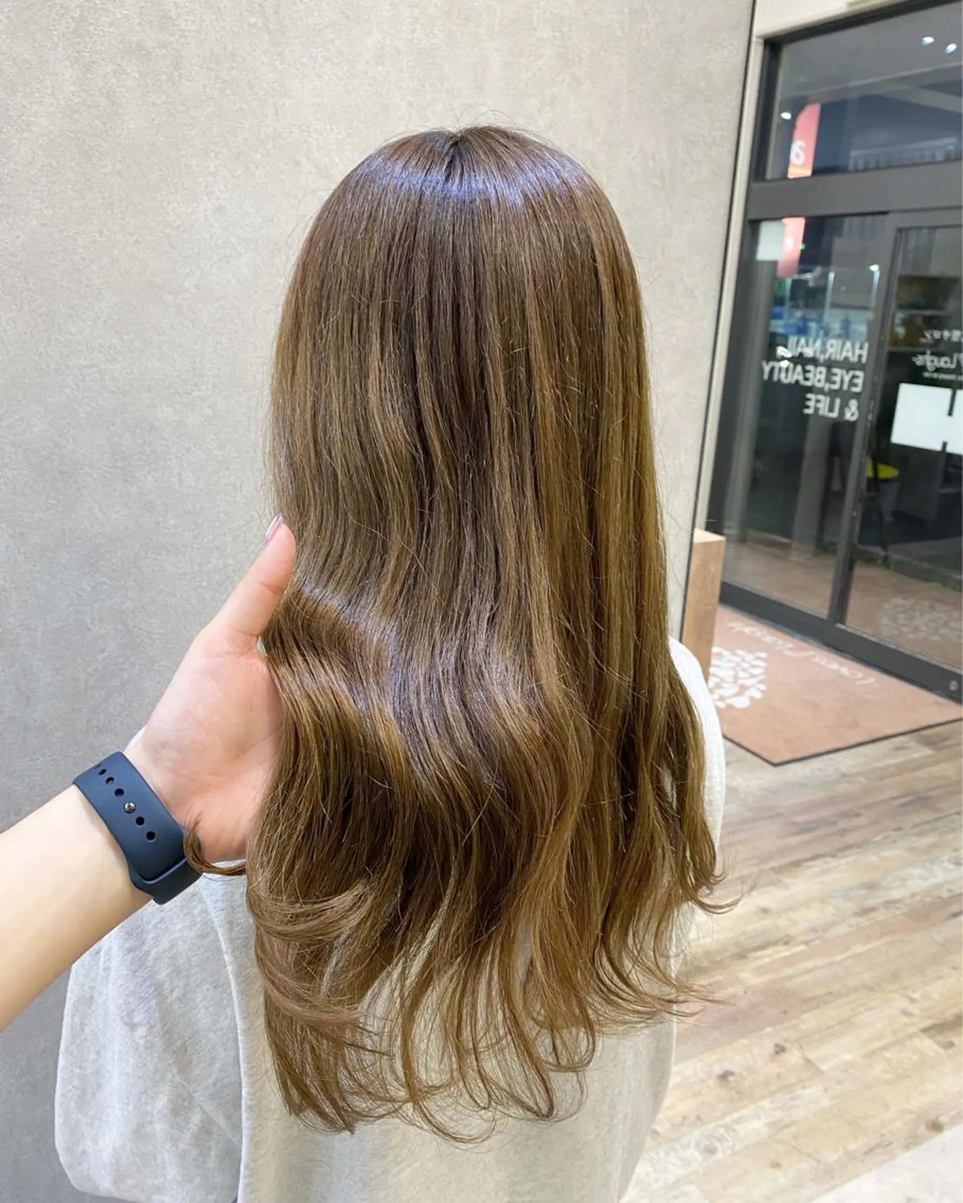 ロング カラー ベージュカラー オリーブベージュ Becky Lash 小倉店所属・アイブロウWAX 🌷モデル募集中🌷のマツエク・マツパデザイン