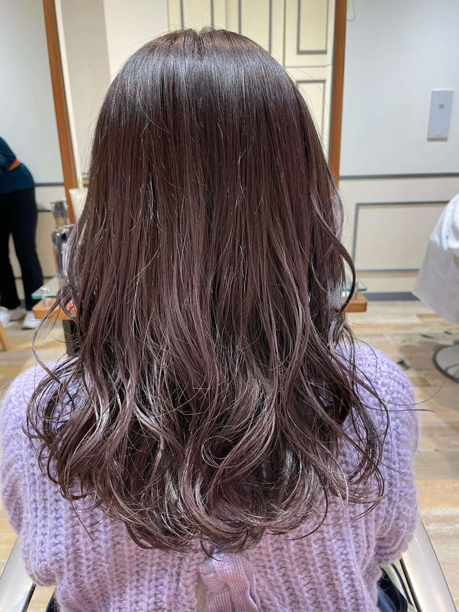 セミロング 松島 涼花のヘアスタイル