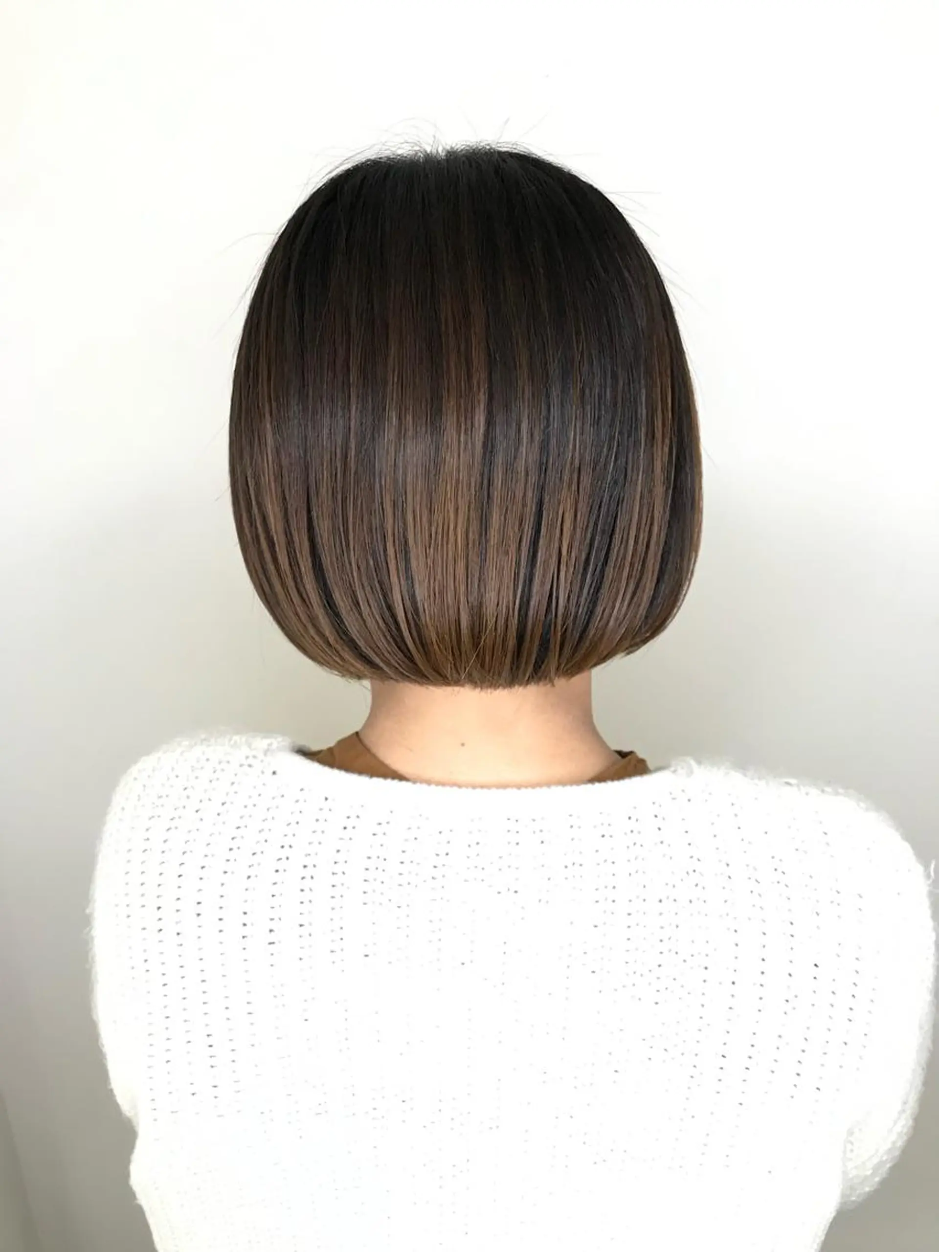 ショート 赤み消しカラー /透明感カラー 上長のヘアスタイル