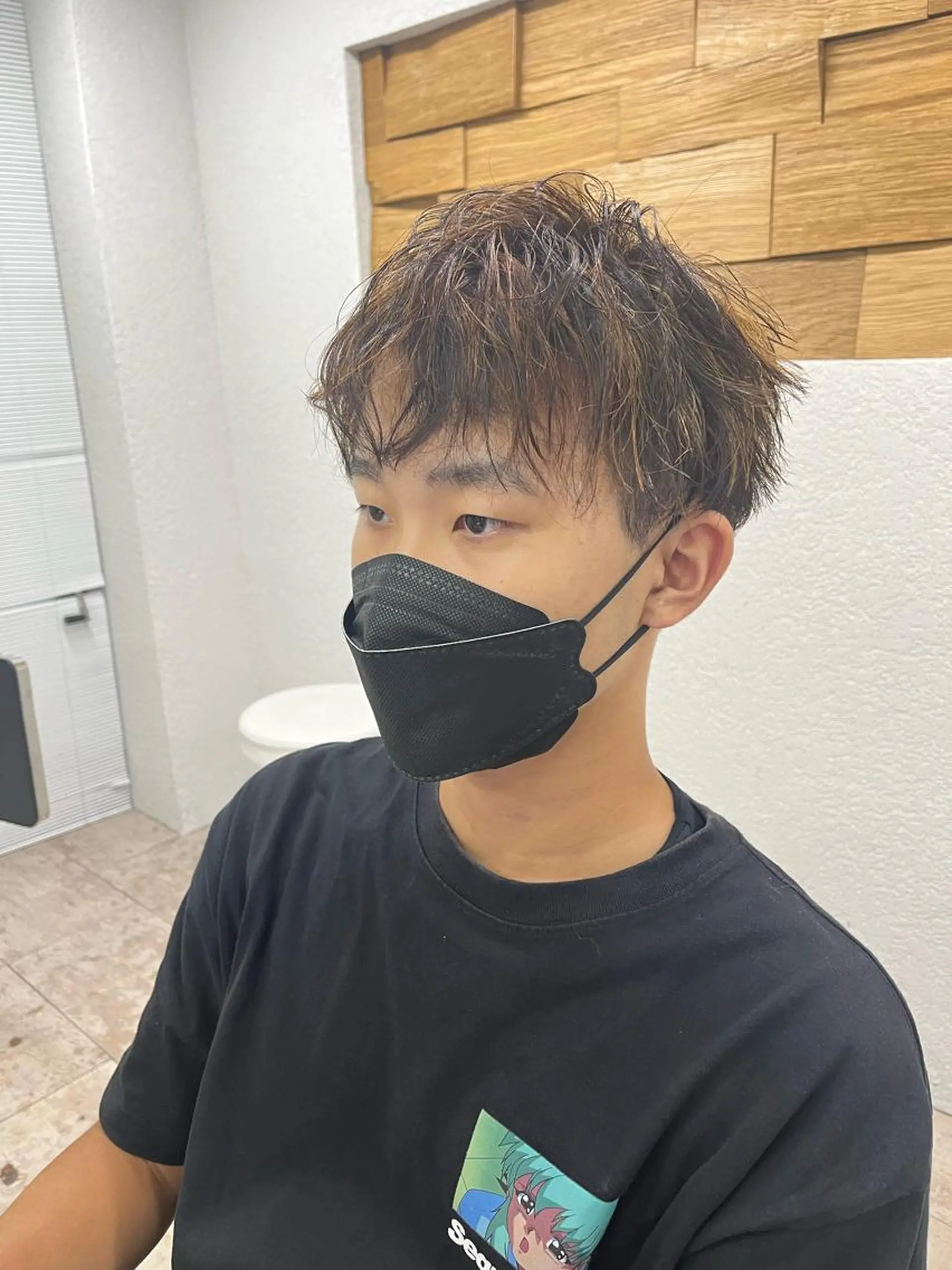 ショート メンズ カット パーマ トリートメント 🐺メンズ特化🐺 REIYAのヘアスタイル