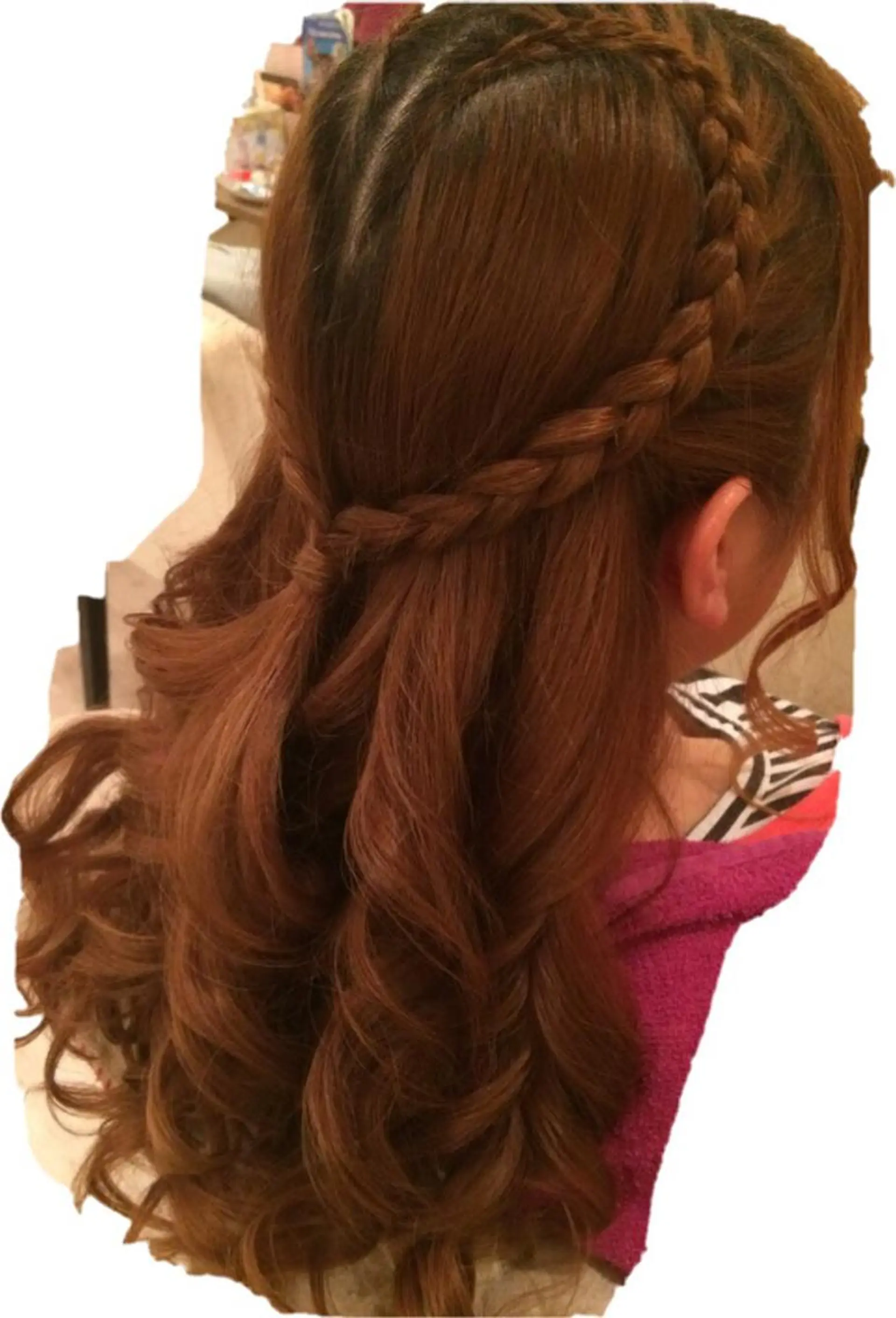 ロング ヘアセット Hair set RUUNAのヘアスタイル