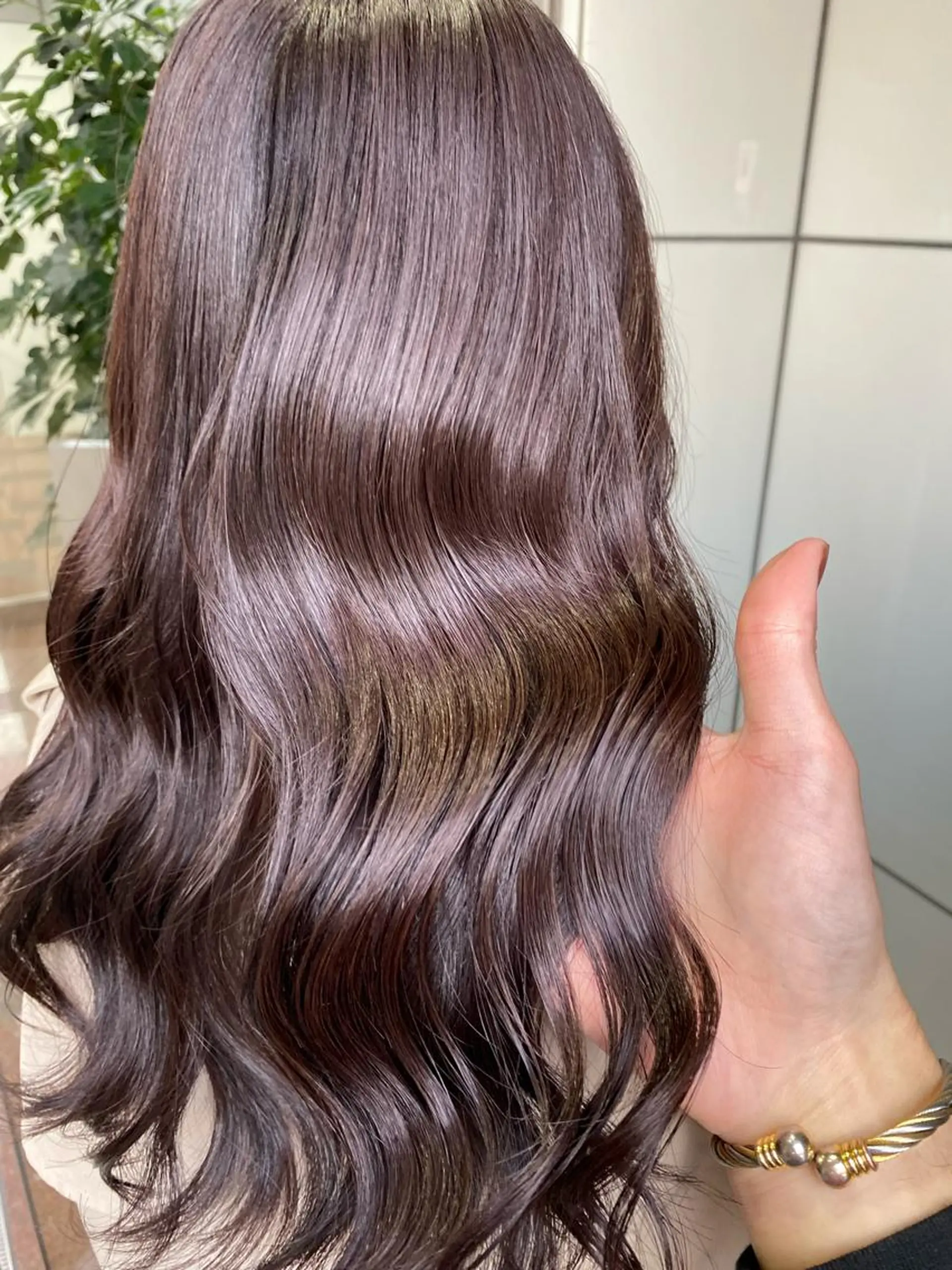 ロング カラー ヘアカラー 岩崎 昭憲のヘアスタイル