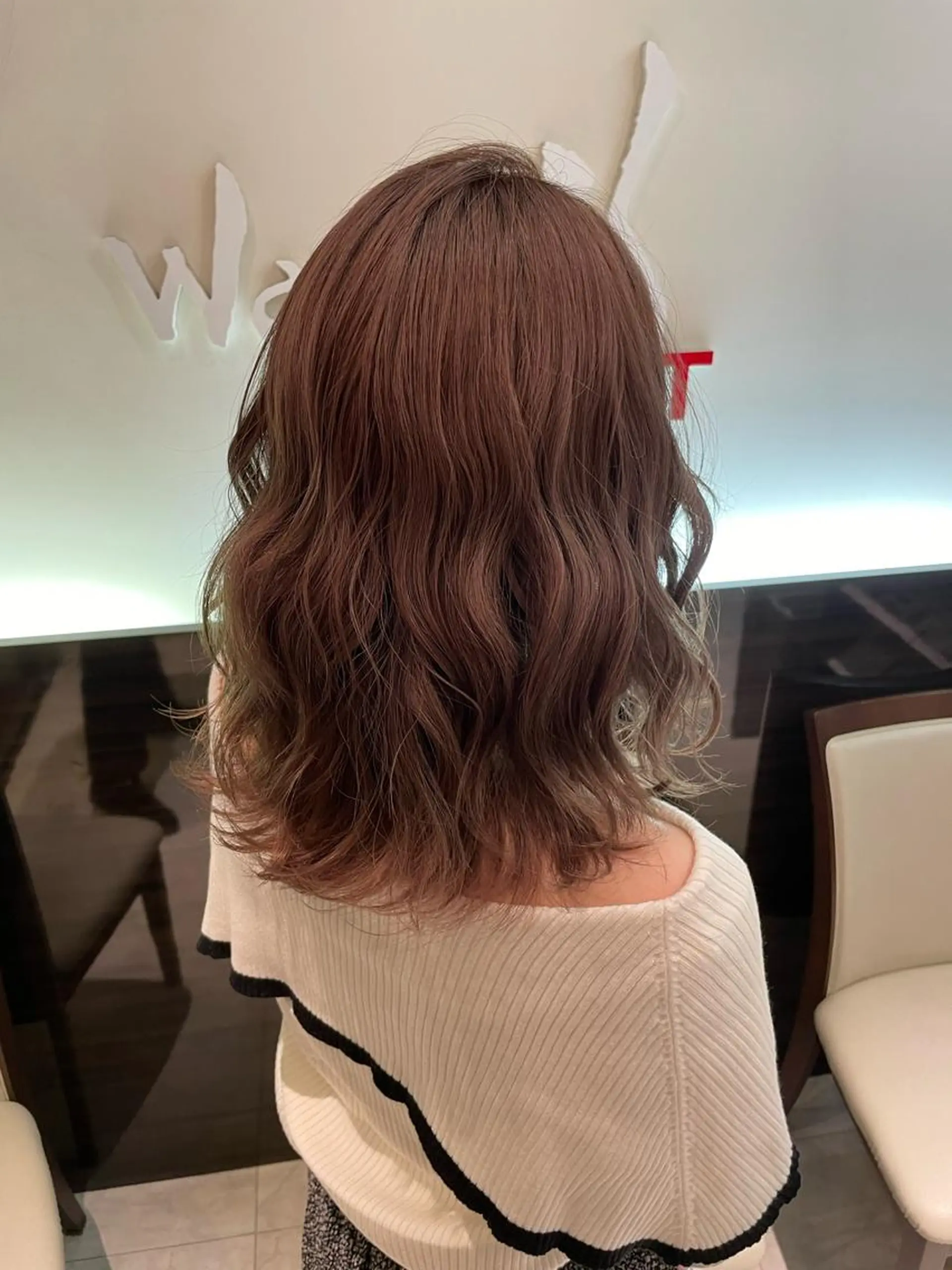 ミディアム 🌹門奈🌹髪質改善 /透明感カラーのヘアスタイル