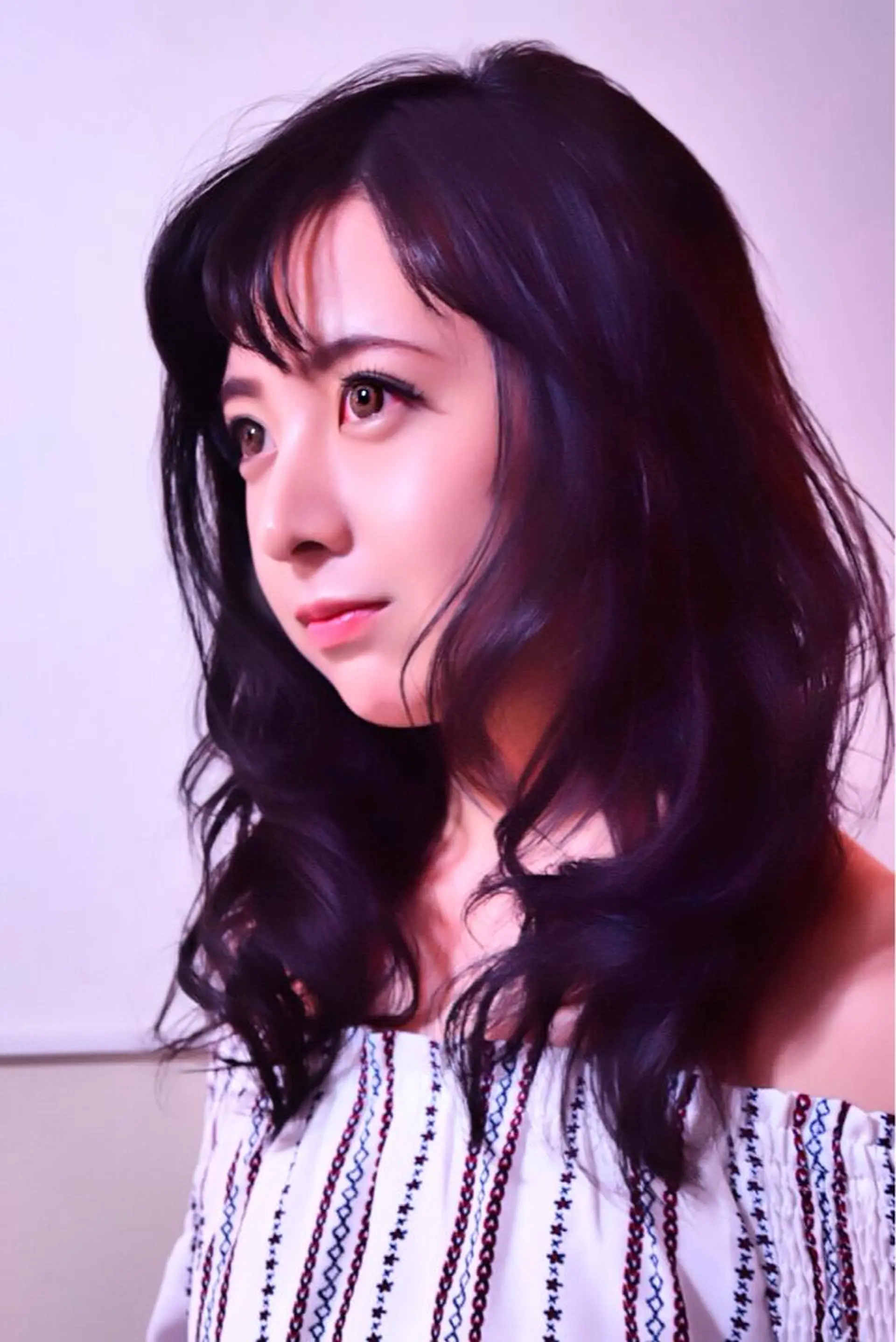 セミロング ロング 関口 友行のヘアスタイル