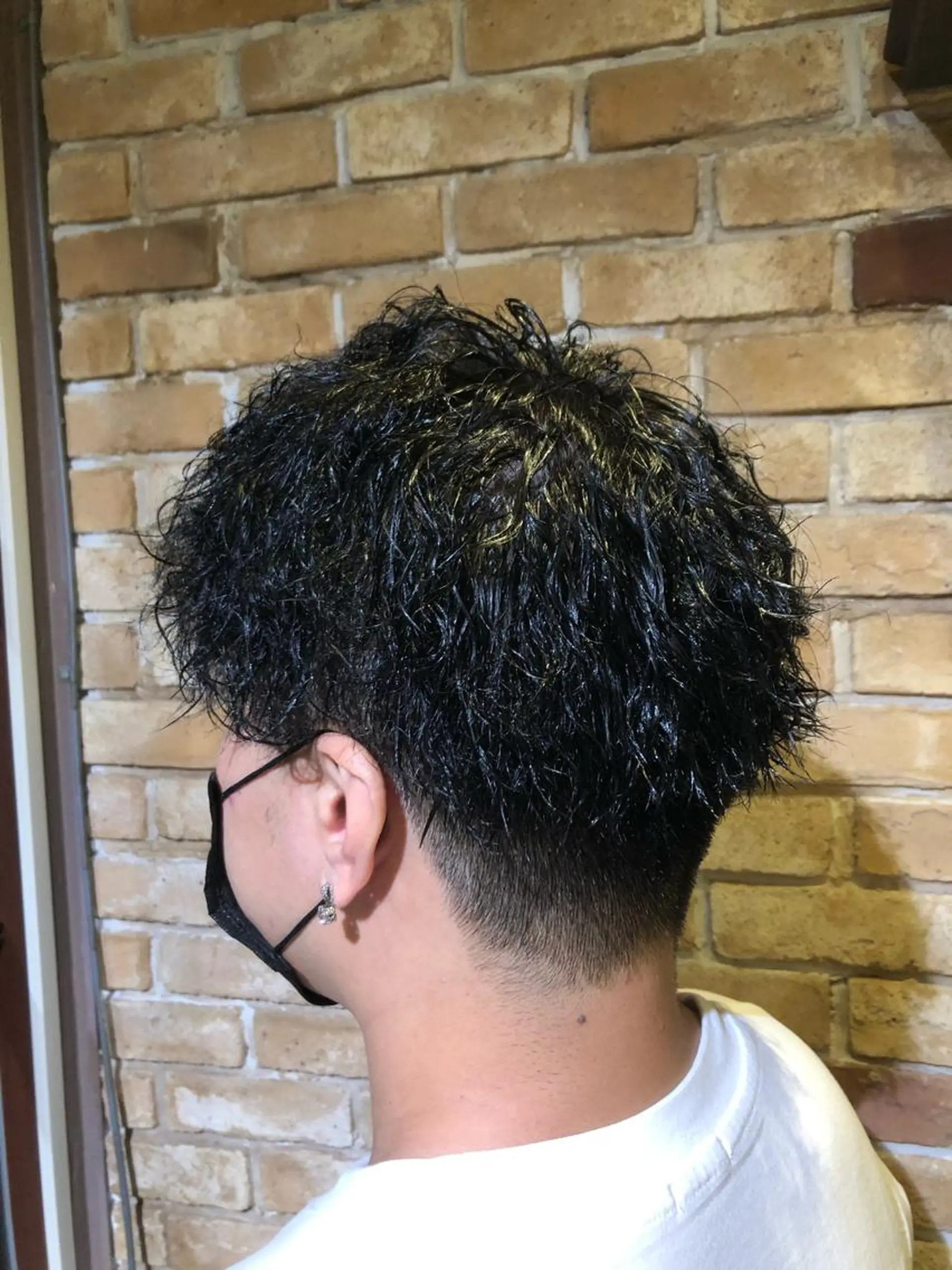 メンズ メンズパーマ ヘアカラー 🧡ミルクティー/ レイヤー🧡ショウナのヘアスタイル