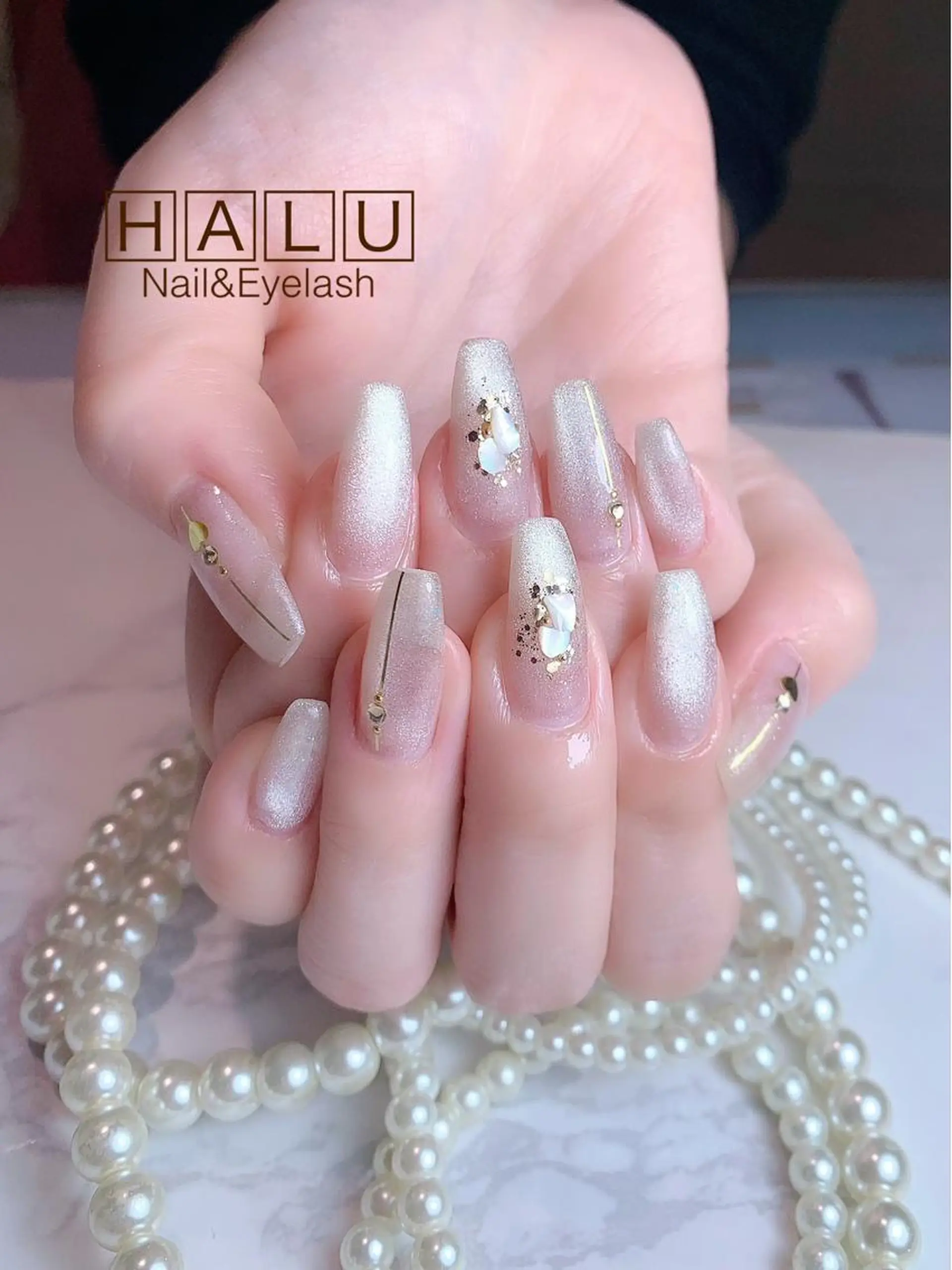 ネイル マグネットネイル HALU ハルのネイルデザイン