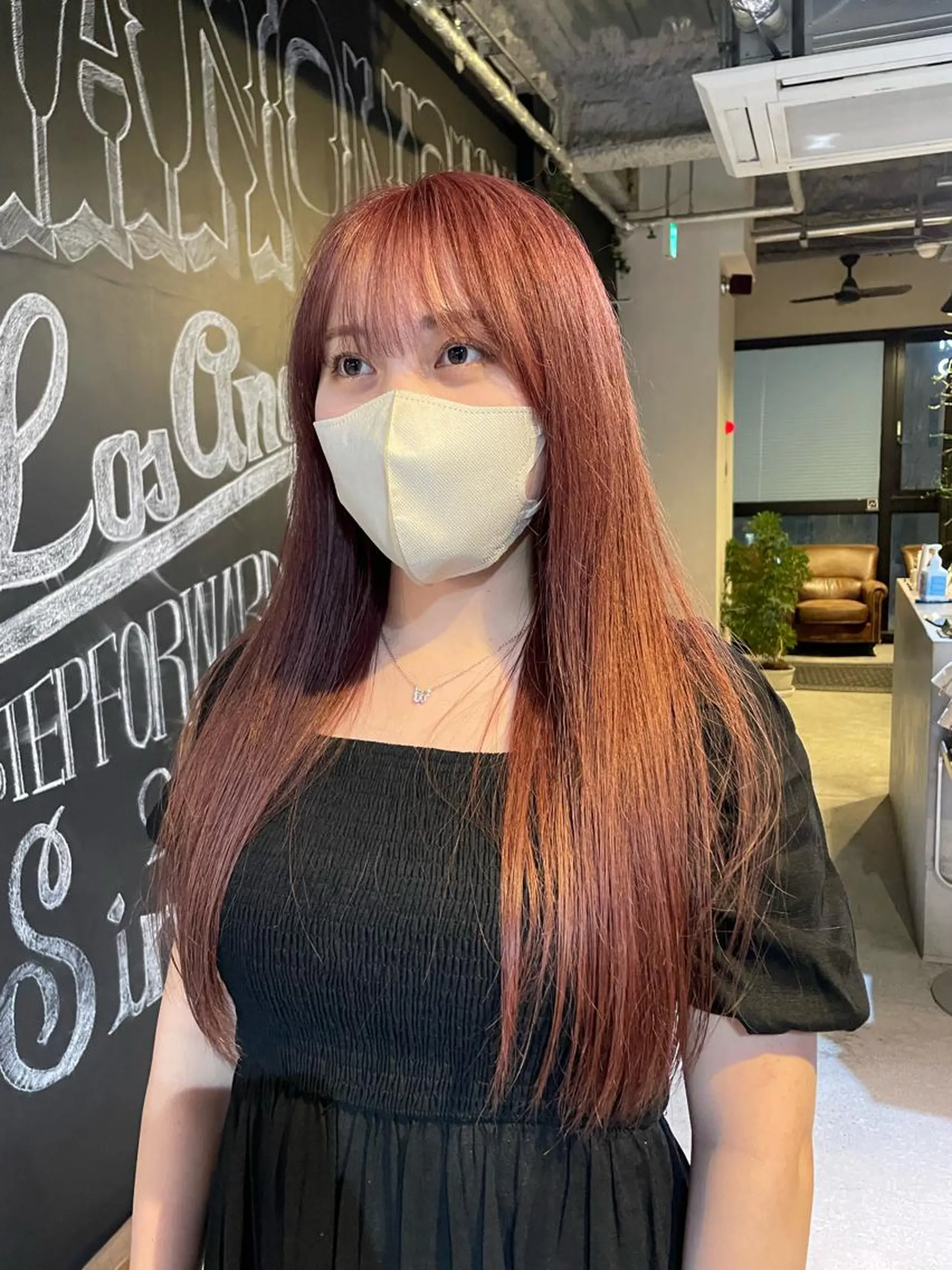 ロング カラー ヘアカラー トリートメント メンズヘア/レイヤー /ボブ山内春輝のヘアスタイル