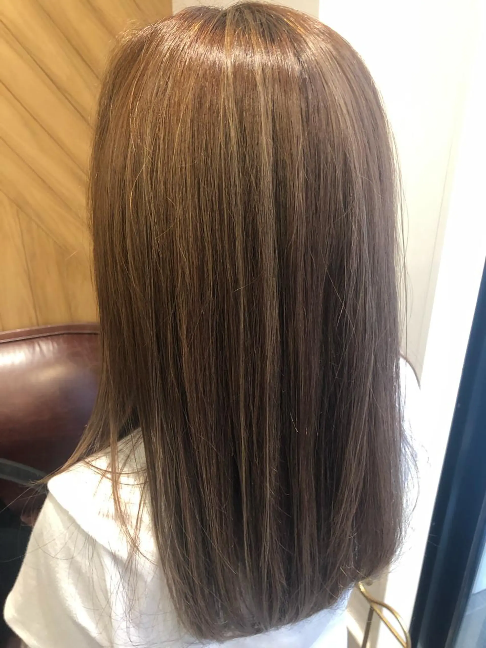 ロング カラー ハイライトカラー ハイライト 井上 舞のヘアスタイル