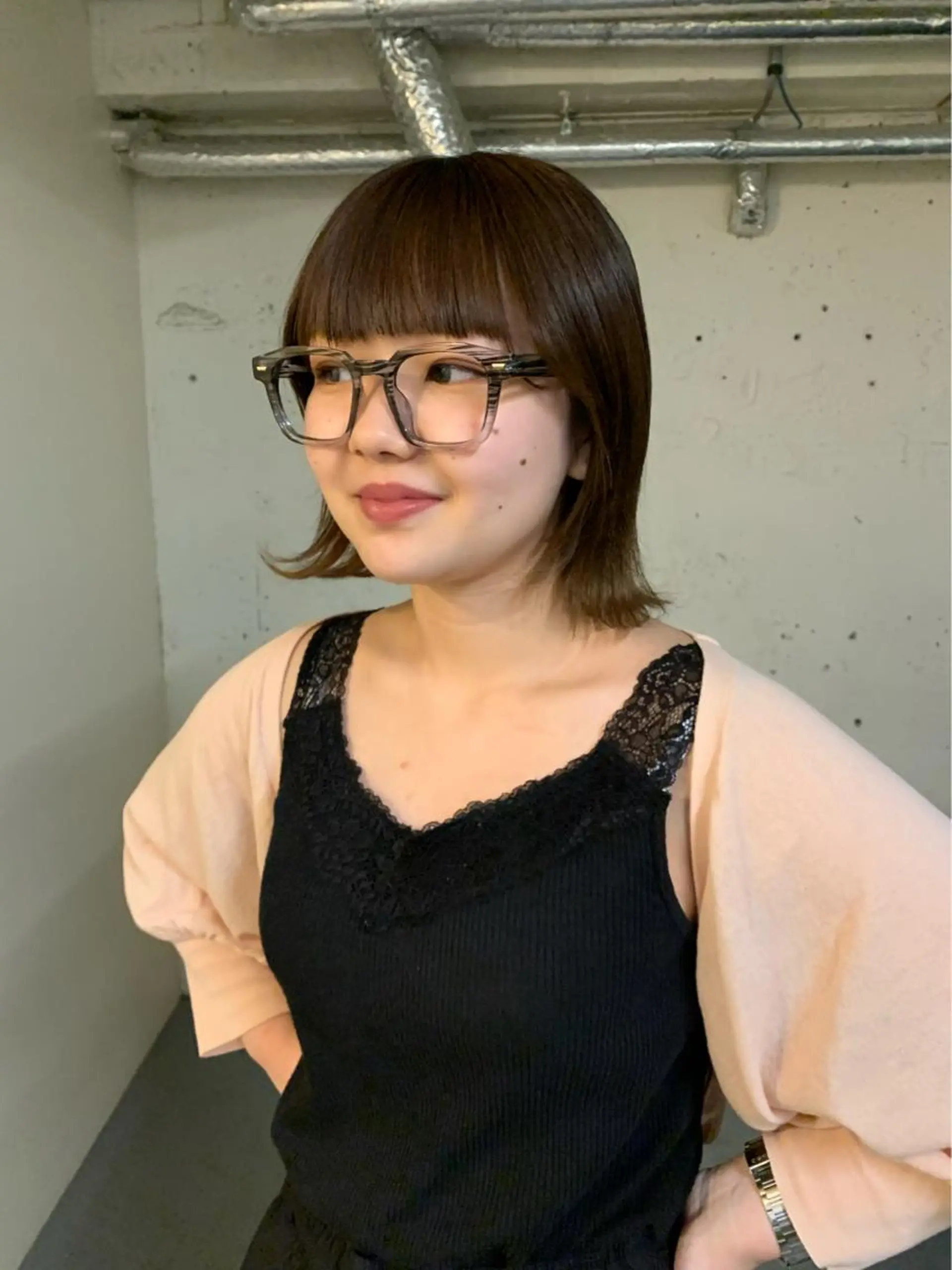 ミディアム ハッシュカット/ MAYAのヘアスタイル