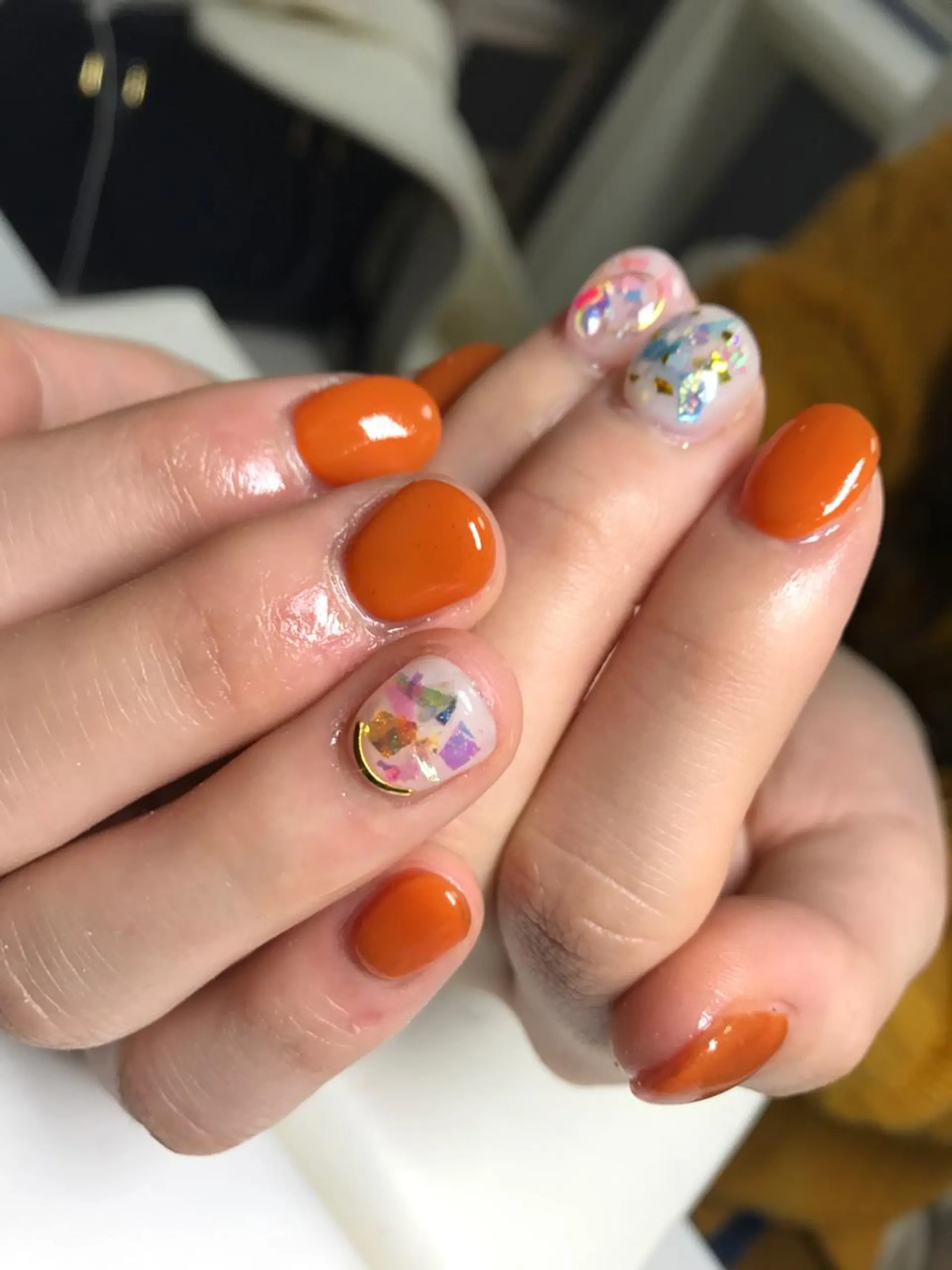 ネイル オレンジ 【カメレオン】 上村 祥子のその他イメージ