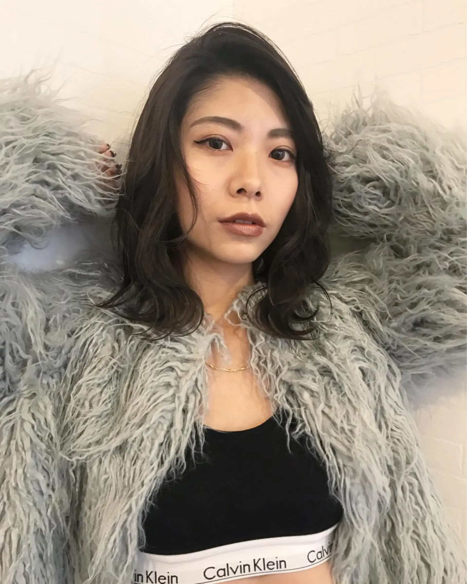 ミディアム アッシュ BANK'S hair所属・💐ケラチン 髪質改善寺坂雄飛💐のヘアスタイル