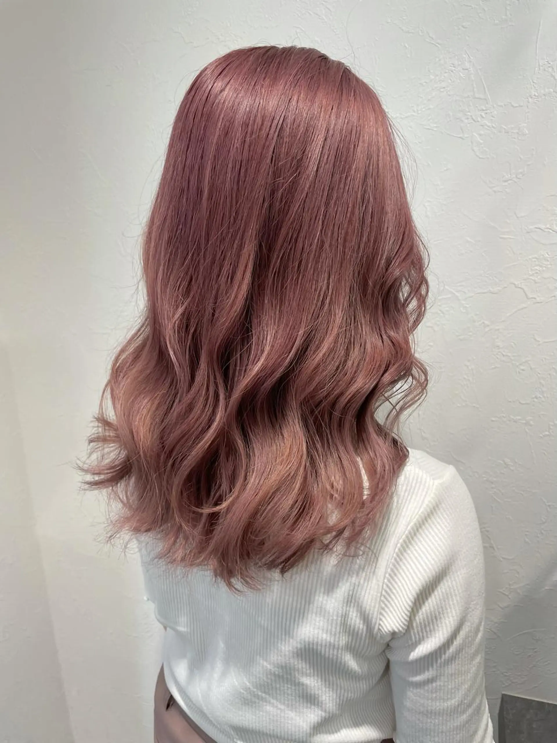 ロング カラー ピンクカラー ヘアカラー 2nd所属・🤍2nd🤍田所 美希のヘアスタイル