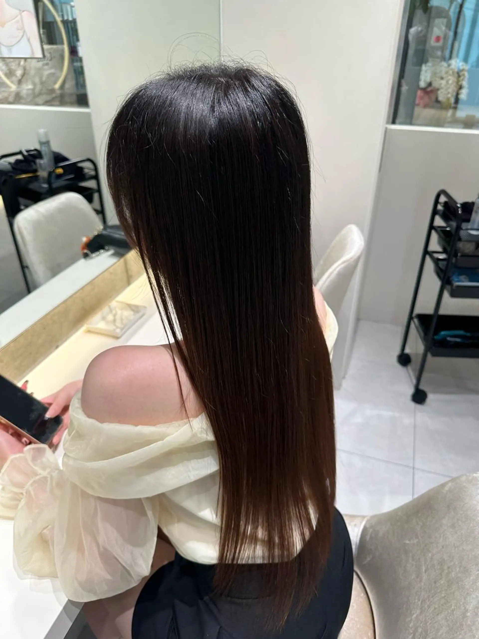 ロング トリートメント ✨髪質改善特化✨副 店長椎葉信乃介のヘアスタイル