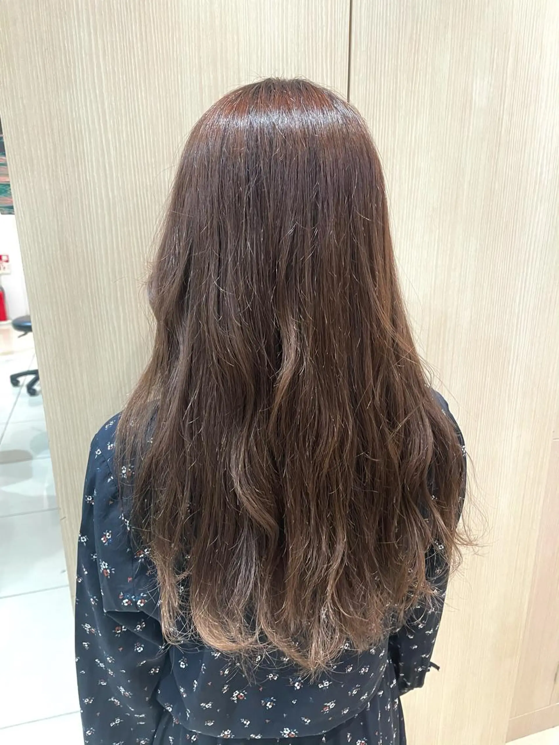 ロング カラー ヘアアレンジ カット ヘアカラー トリートメント 韓国ヘアメイク🎀/ 縮毛矯正✨山本媛香のヘアスタイル