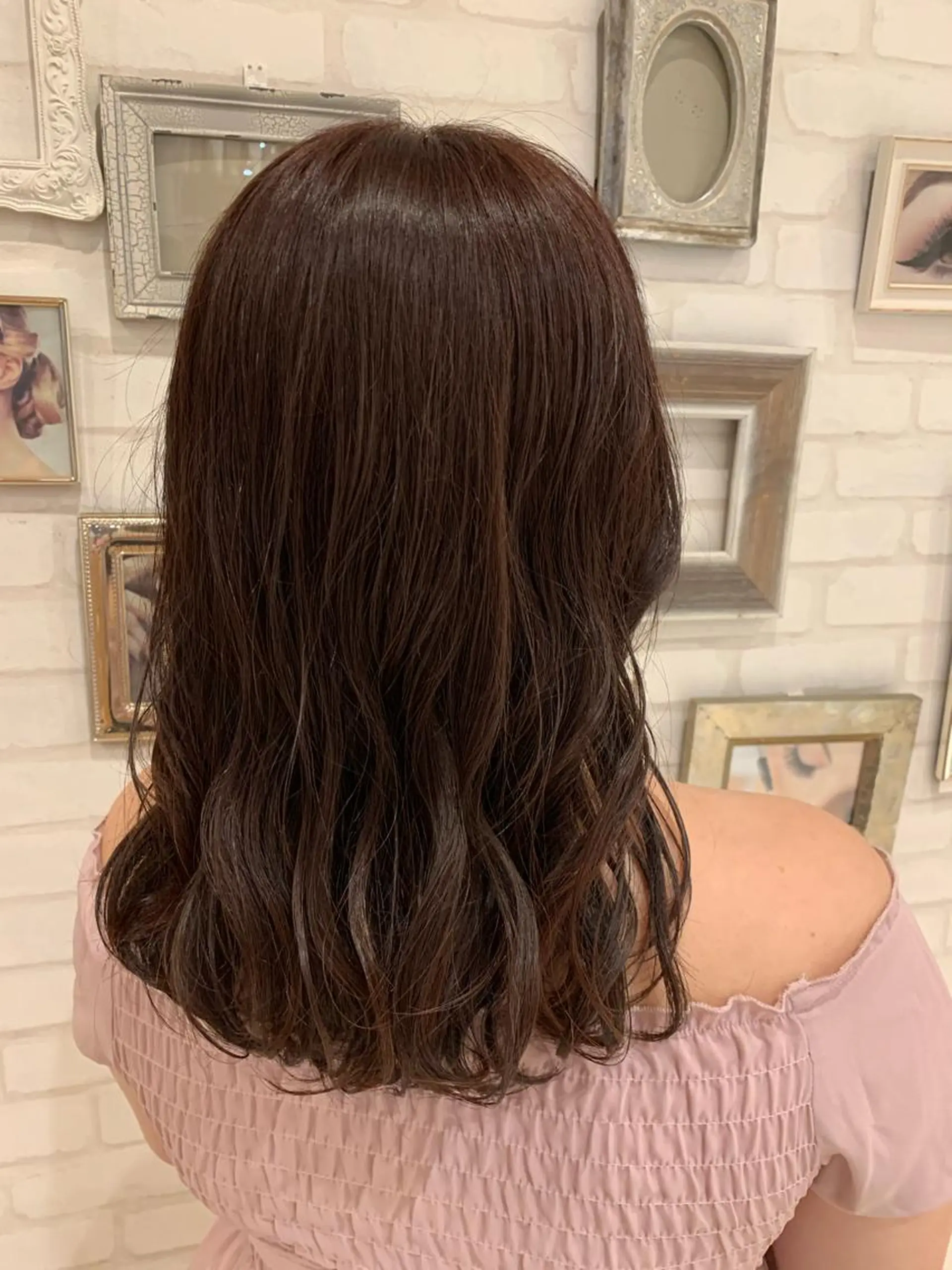 ミディアム カラー ブラウンカラー ピンクカラー ピンクブラウン Gain所属・Gain Nanamiのエステ・リラクイメージ