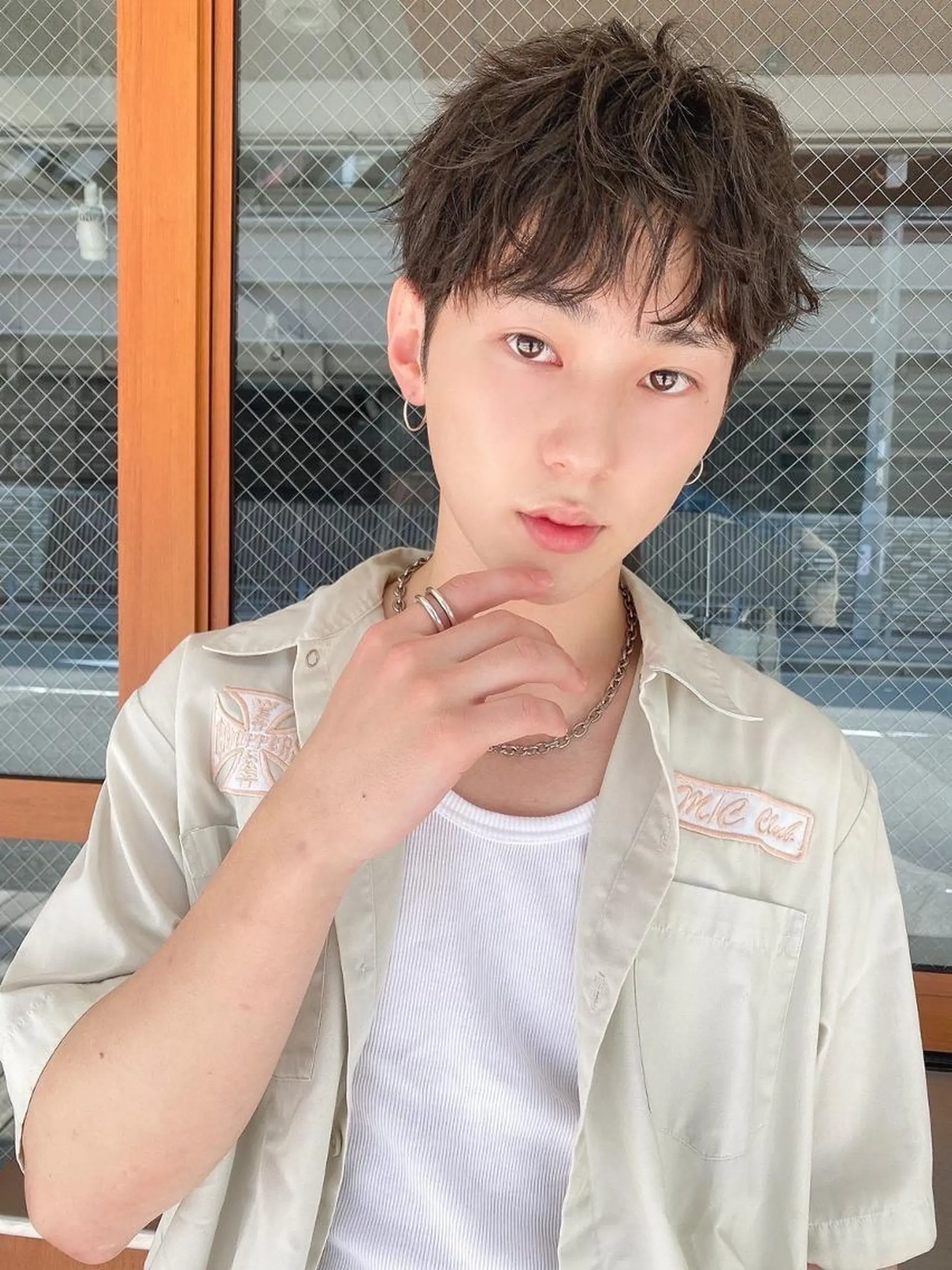 ショート メンズ 梅田茶屋町 Yutaのヘアスタイル