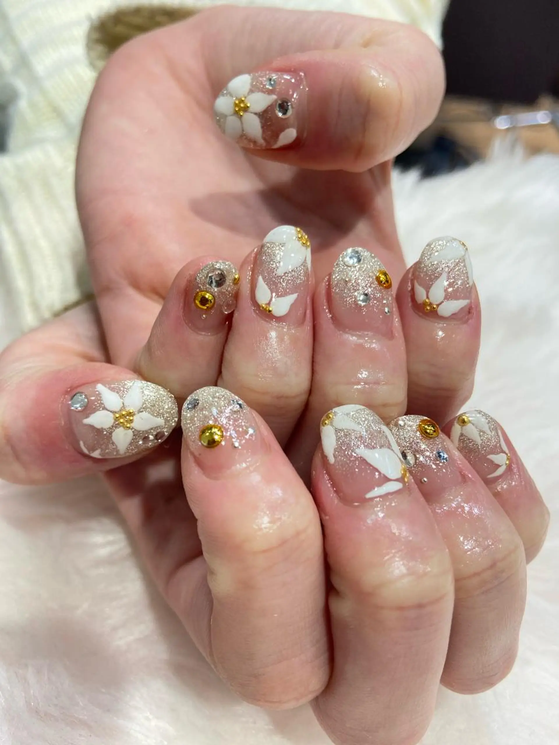 ネイル ハンドネイル 🧸プルエクステ❤︎ ネイルKAO🧸のヘアスタイル