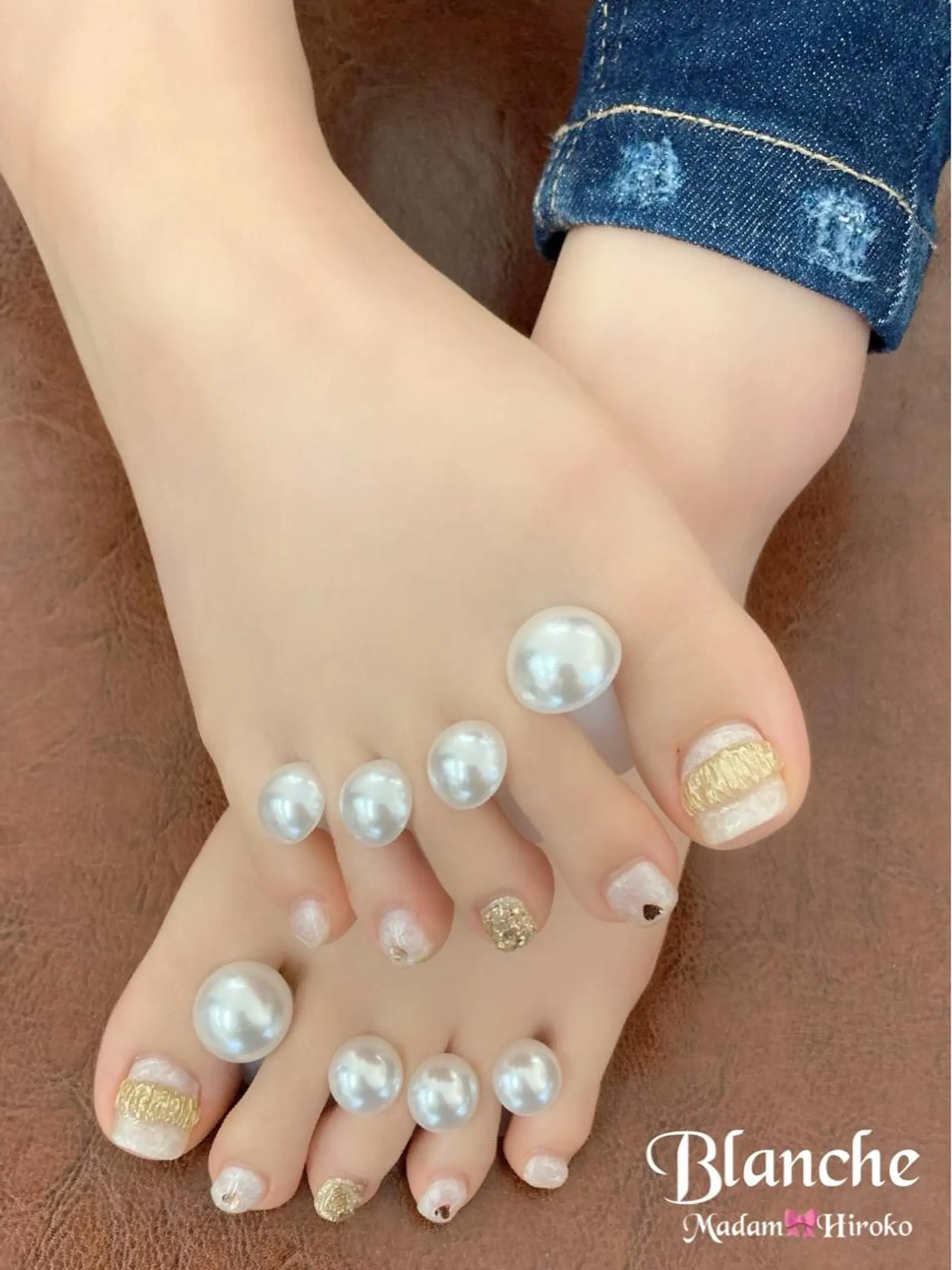 ネイル フットネイル Lianネイル 寛子Lianのネイルデザイン