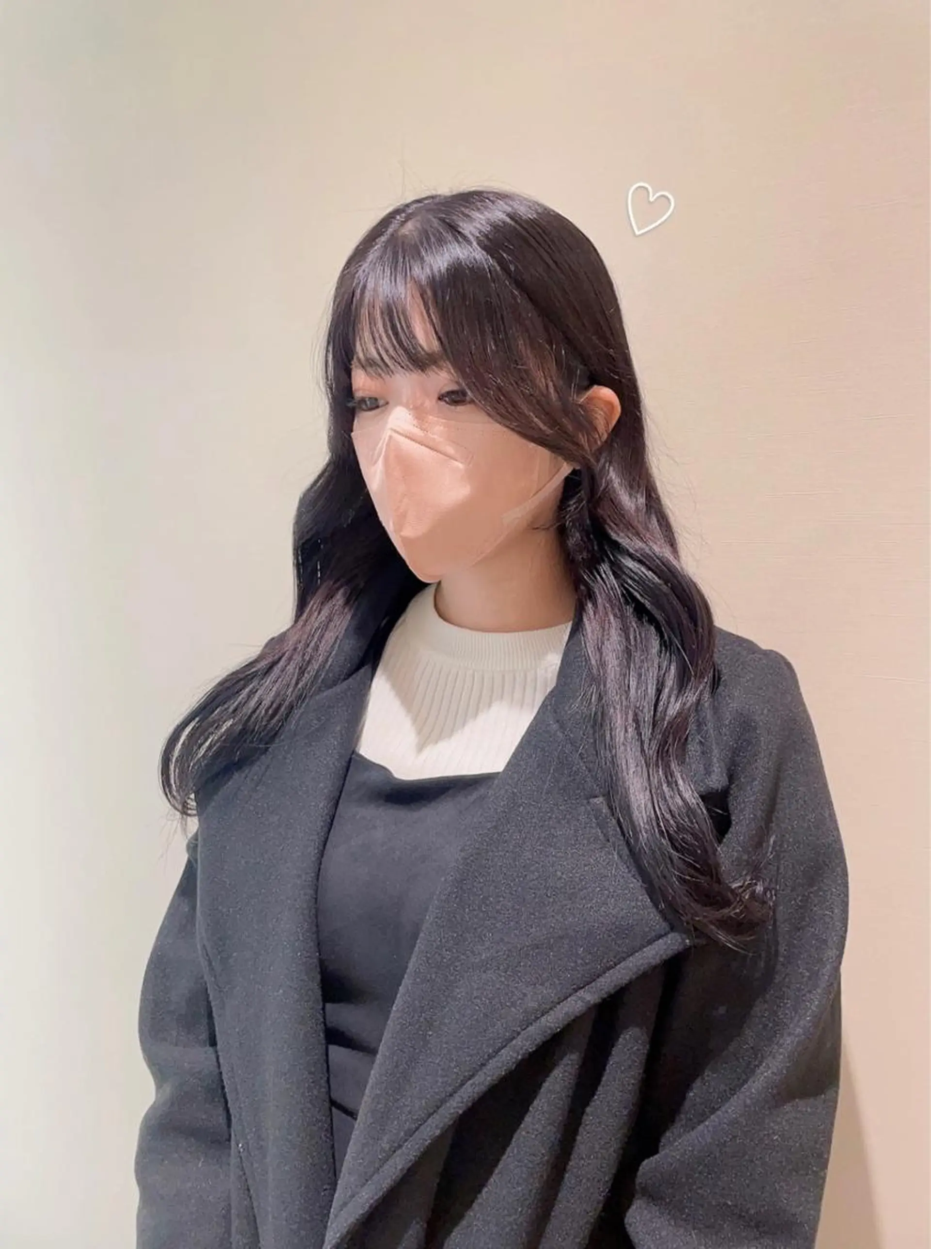 セミロング カラー ヘアアレンジ Ella所属・nana【艶髪】/ レイヤー/縮毛矯正のヘアスタイル