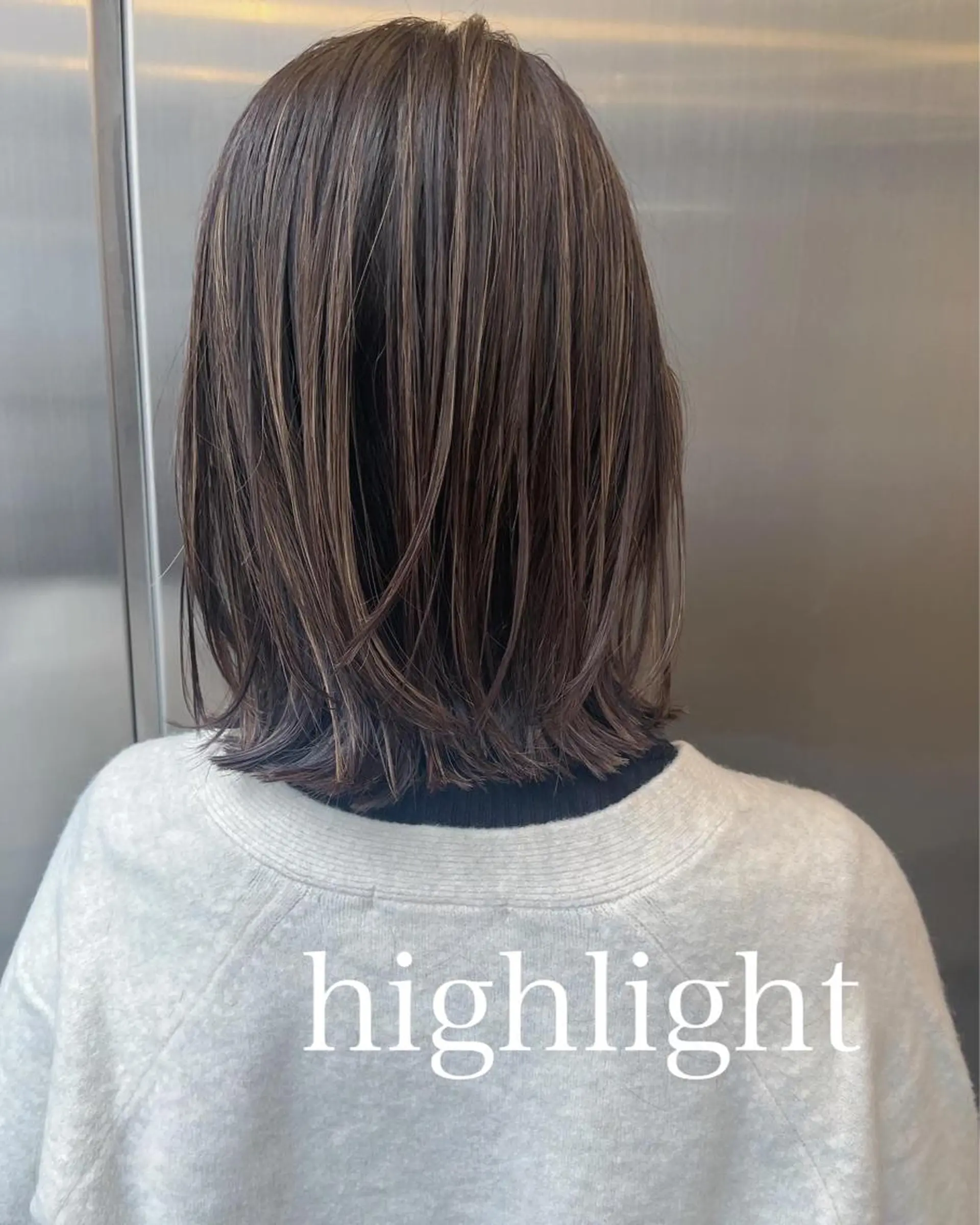 ミディアム カラー カット ヘアカラー トリートメント ⭐️ アユミ⭐️のヘアスタイル