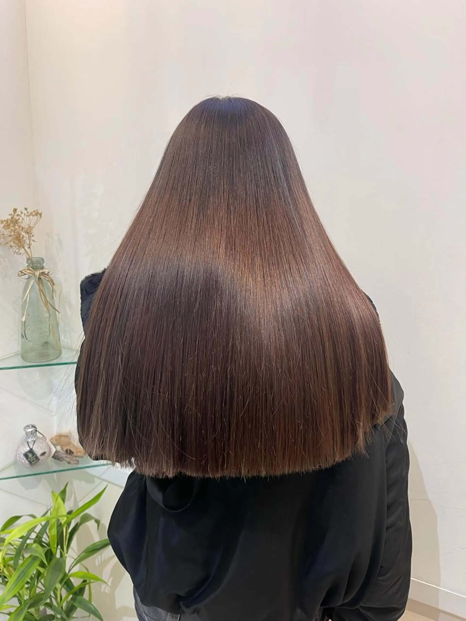 ロング カラー ケアカラー 髪質改善 イシイ シオリのヘアスタイル