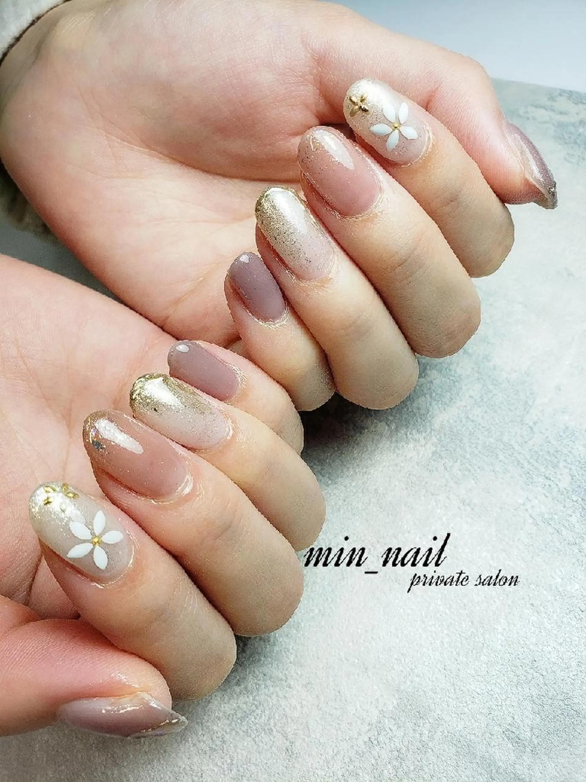 ネイル ハンドネイル プライベートサロン lienのネイルデザイン