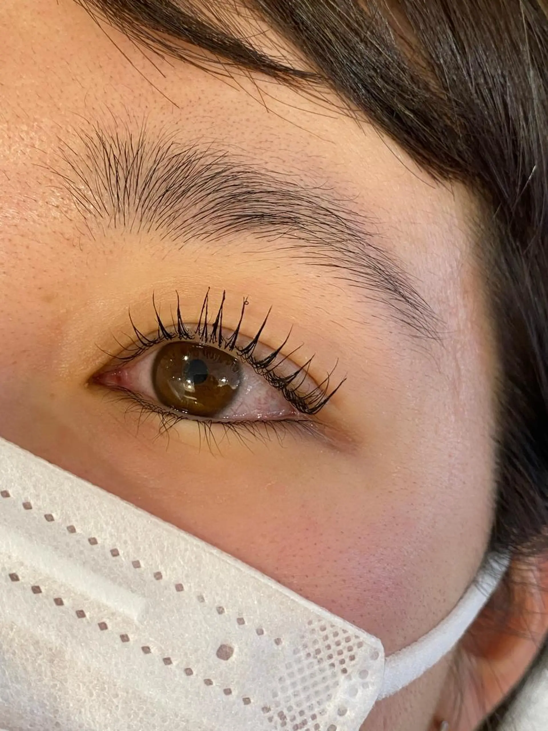 マツエク・マツパ 束感まつ毛 まつげパーマ 會田 あかりの眉毛・アイブロウイメージ