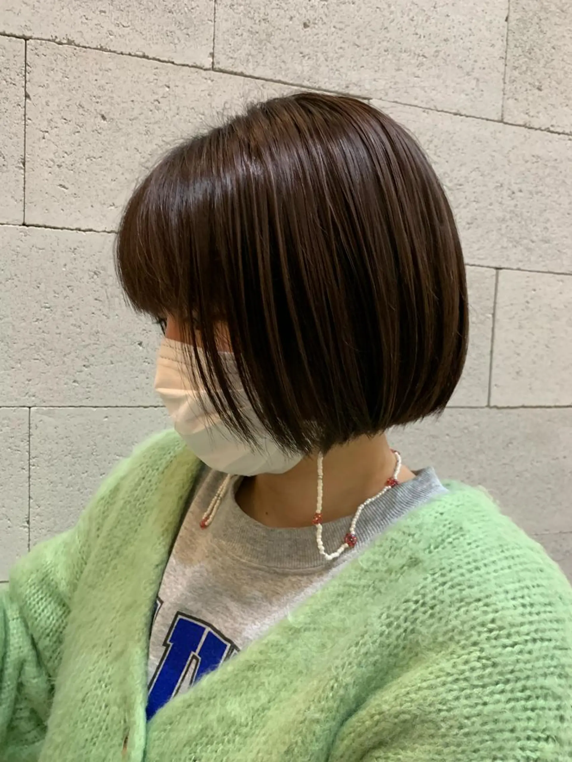 ショート longtemps所属・カワサキ マホのヘアスタイル