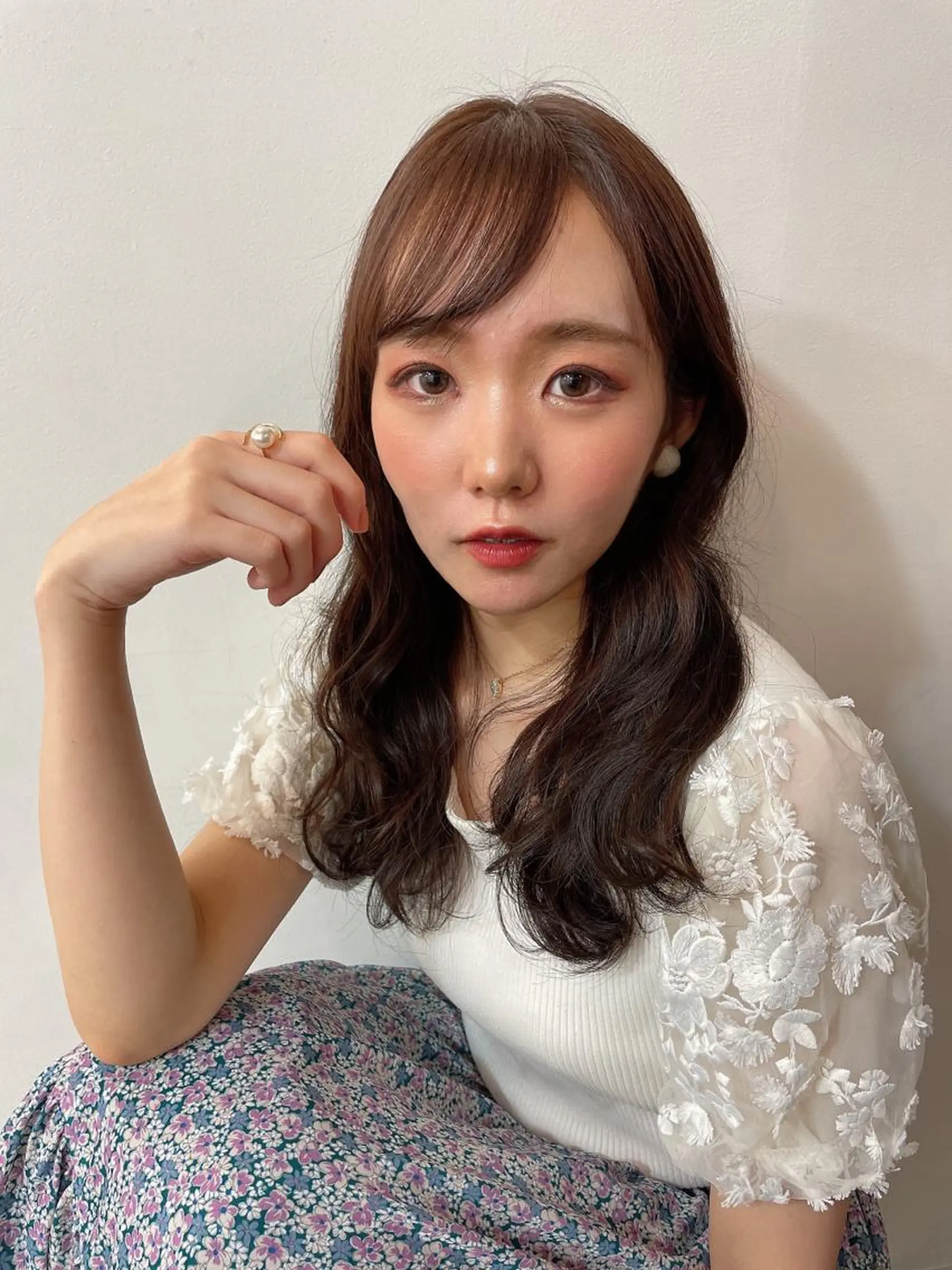 ロング カラー ヘアカラー トリートメント ツヤ美髪💐 髪質改善/高山愛来のヘアスタイル