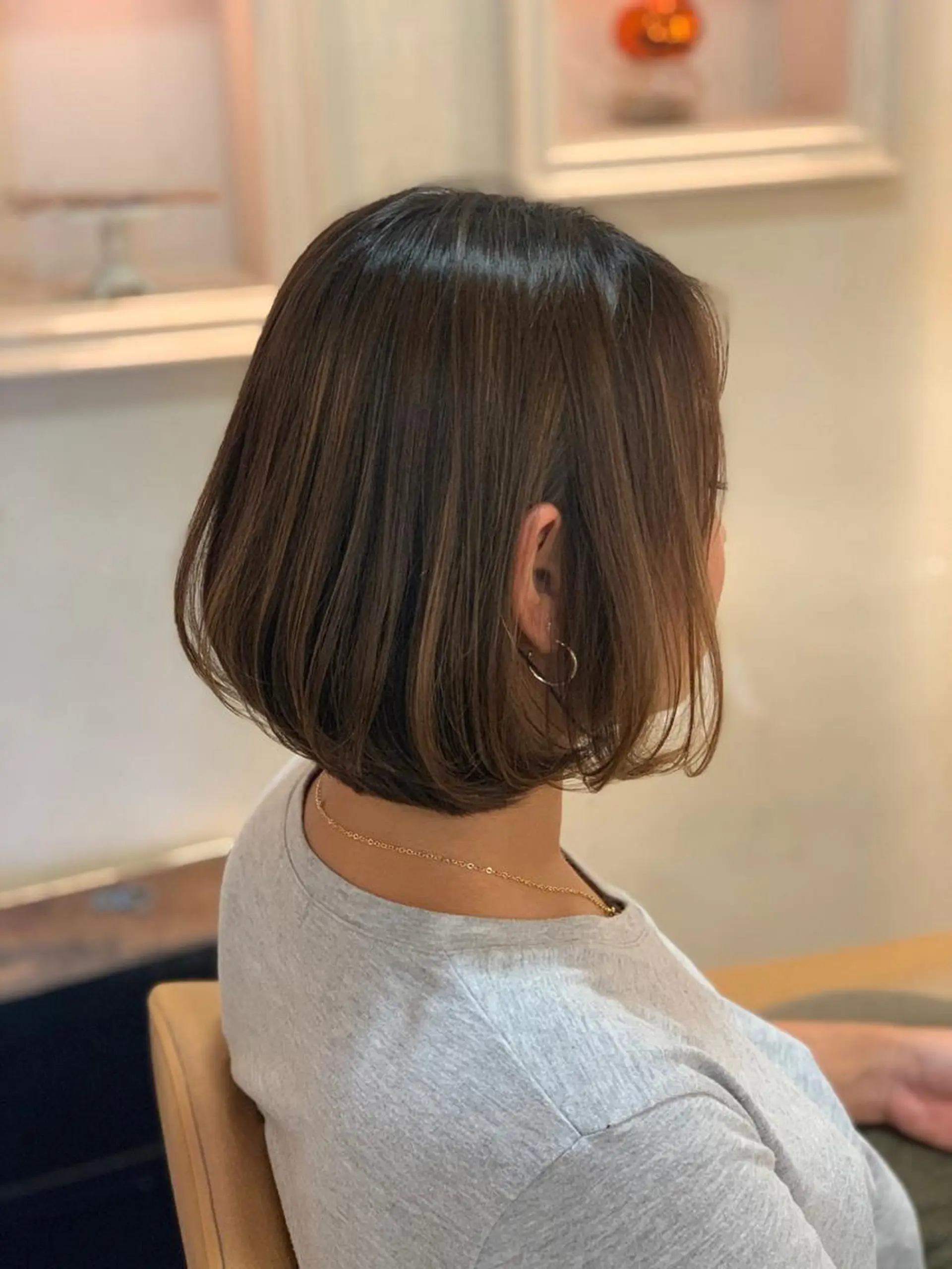 ショート パーマ ボブ 森 早希絵のヘアスタイル