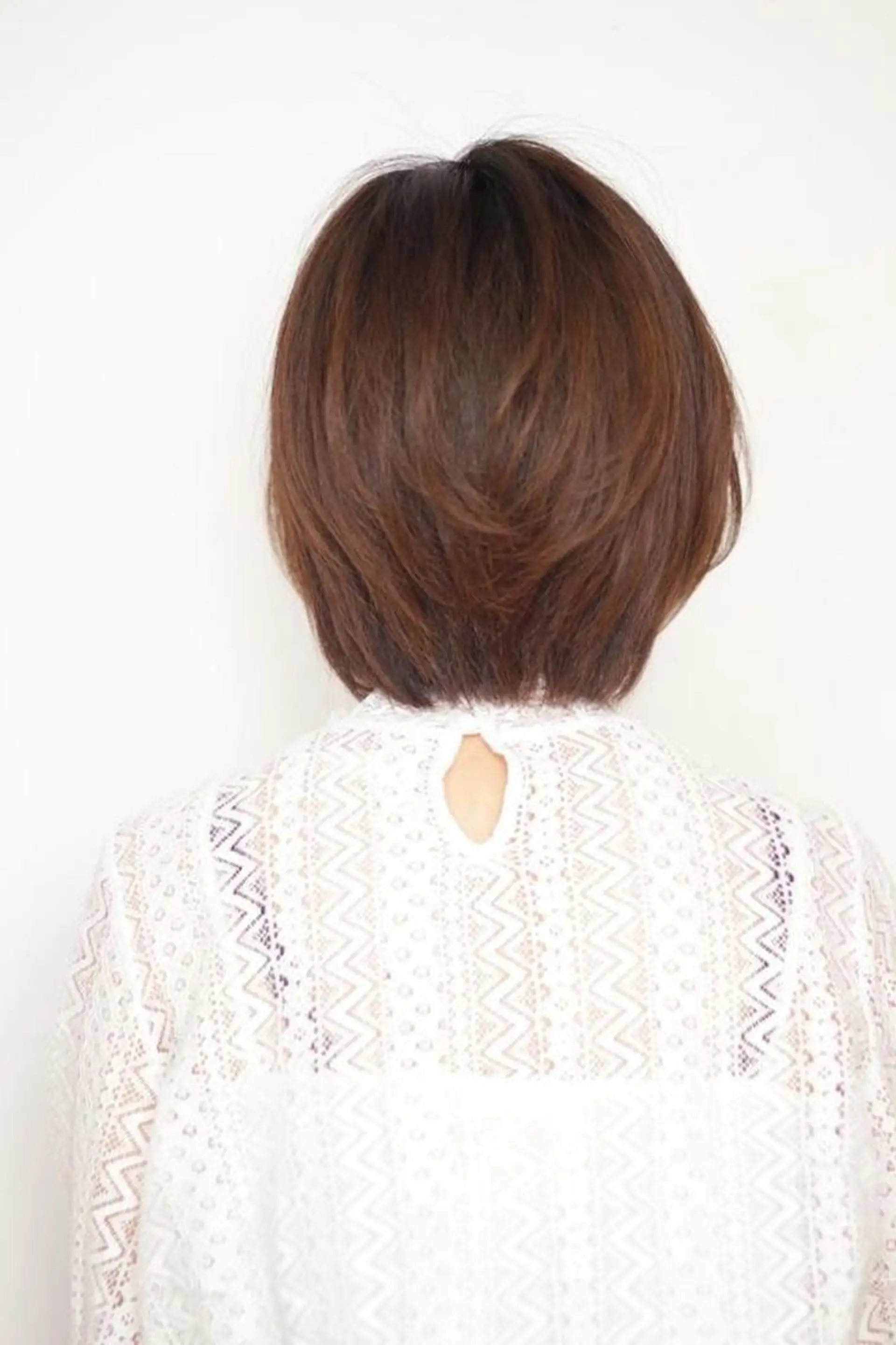 ショート ボブレイヤー ボブ レイヤーカット 青木 大輔のヘアスタイル