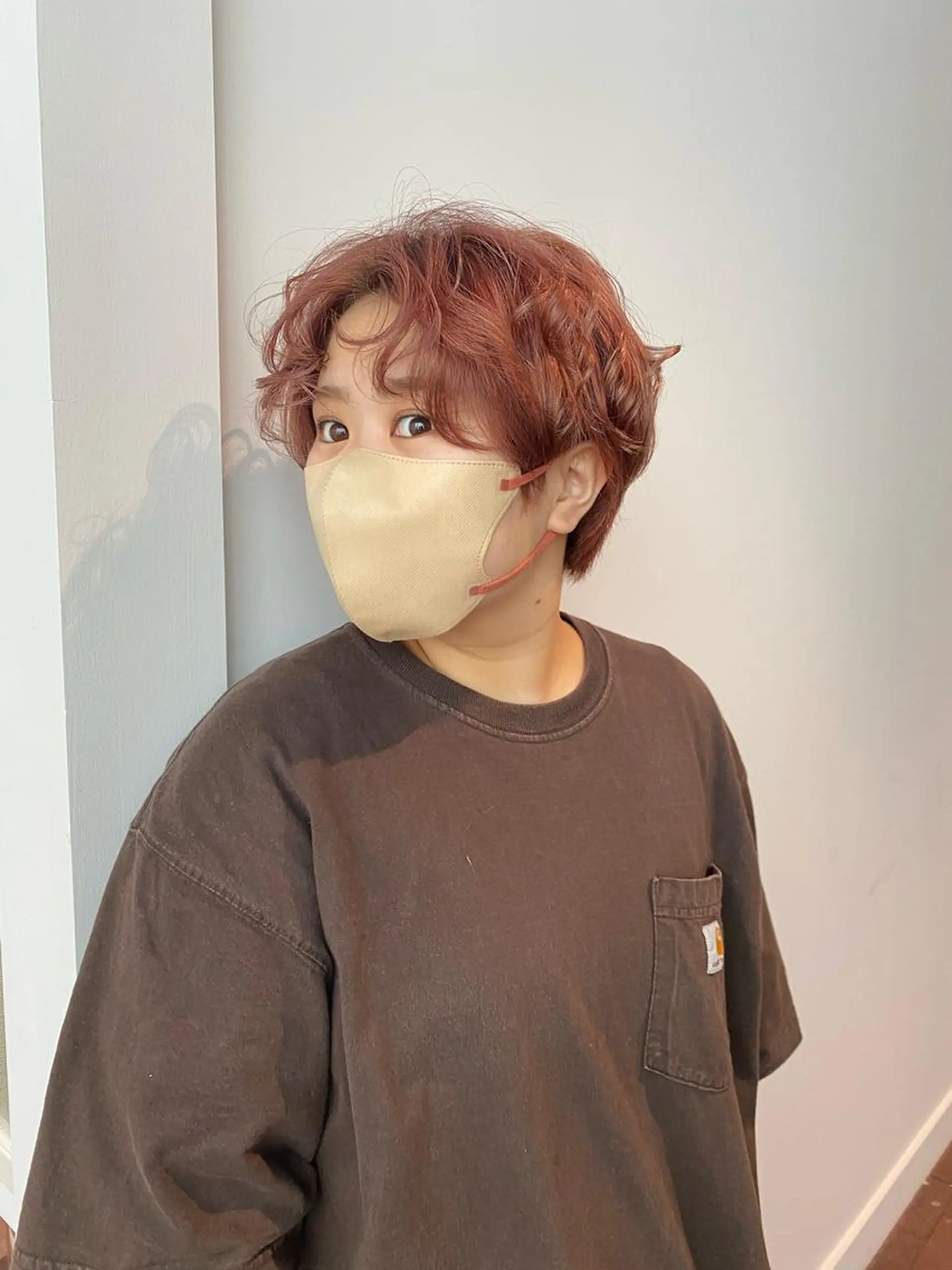 ショート カラー パーマ CURIO/南船場 /RIN💈🍎のヘアスタイル