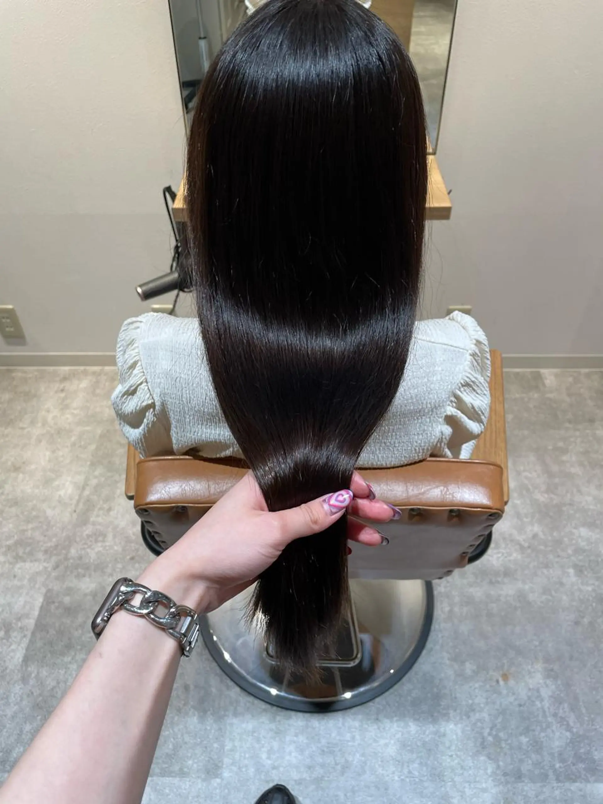 ロング 縮毛矯正 オスズ 🎀´-のヘアスタイル