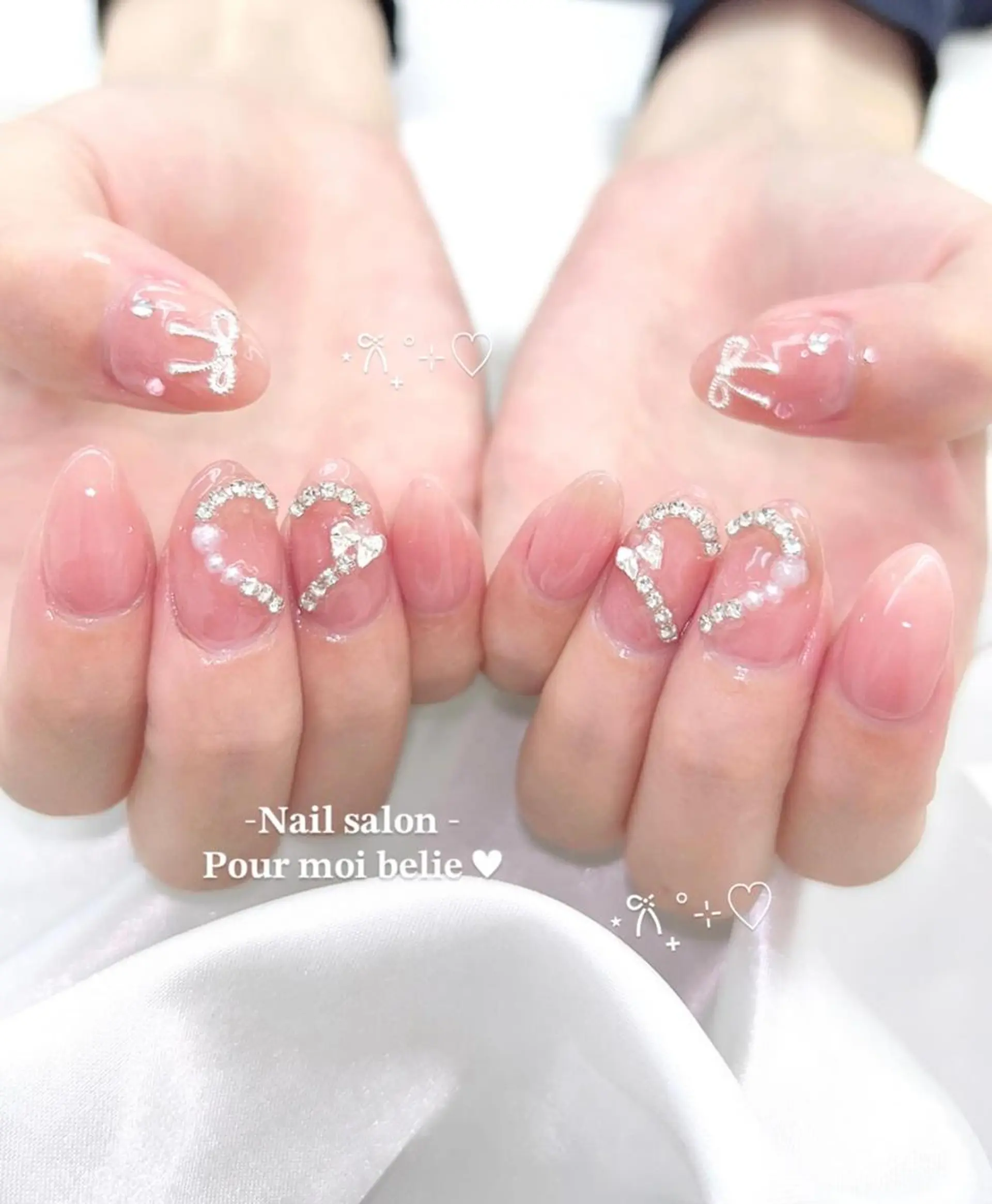 ネイル 【岐阜】 オトナ可愛いネイル♡のネイルデザイン