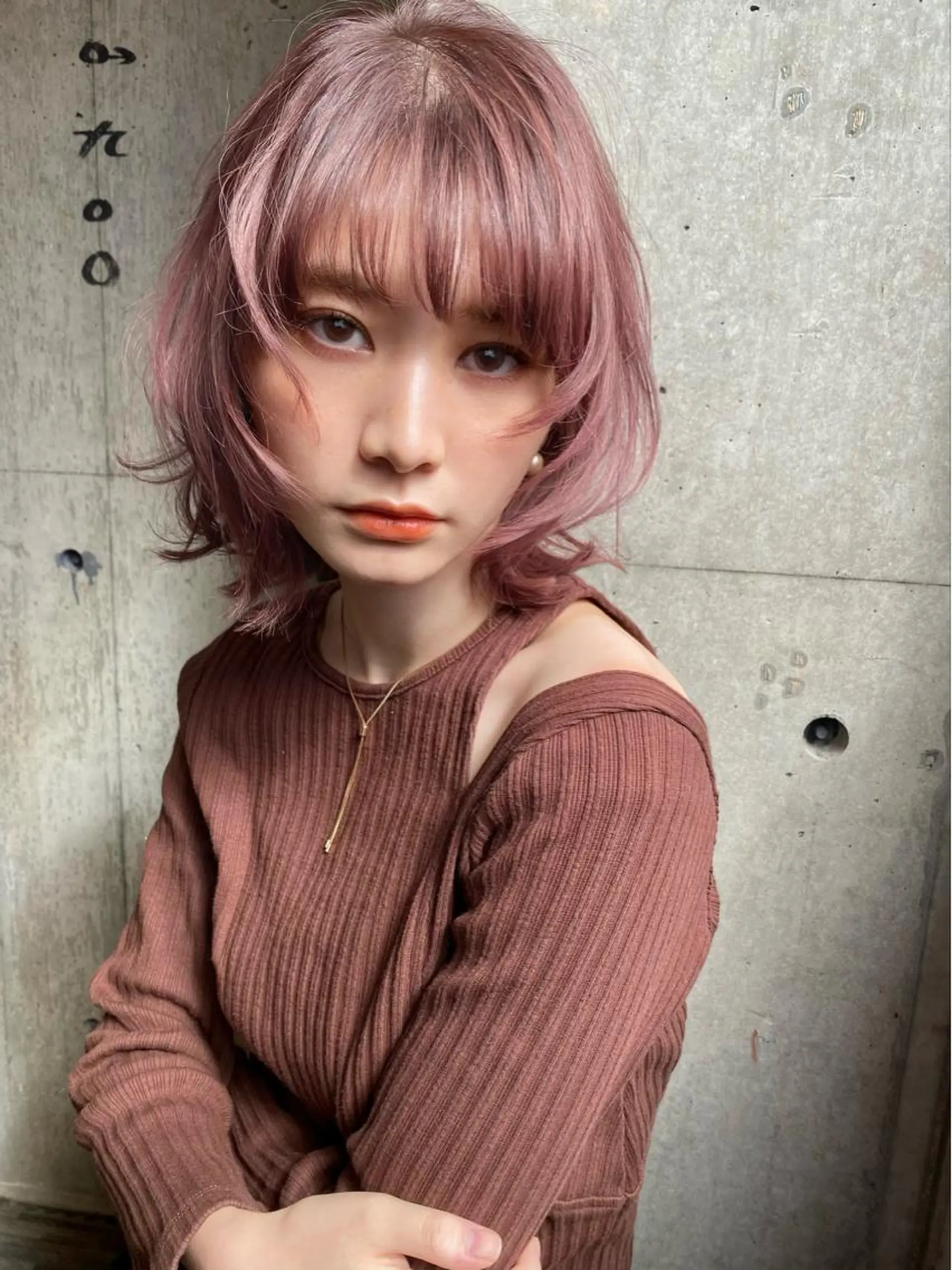 ショート カラー カット ヘアカラー トリートメント 似合わせカラーパーマ 🌿kitin米川のヘアスタイル