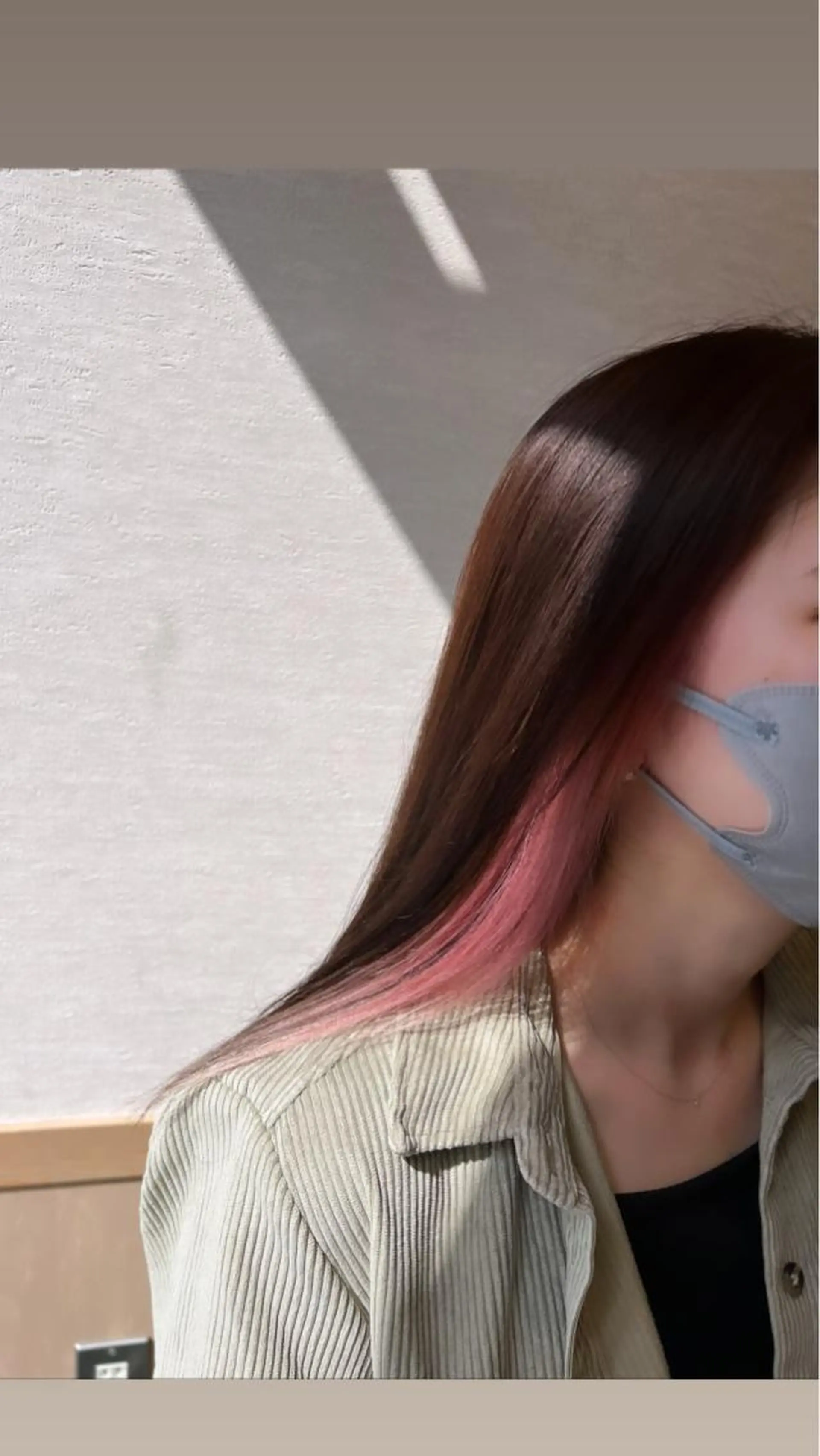 ロング カラー イヤリングカラー GO TODAY  SHAiRE SALON 名古屋店所属・艶カラー/髪質改善/ 西　大喜(ひろき)のヘアスタイル