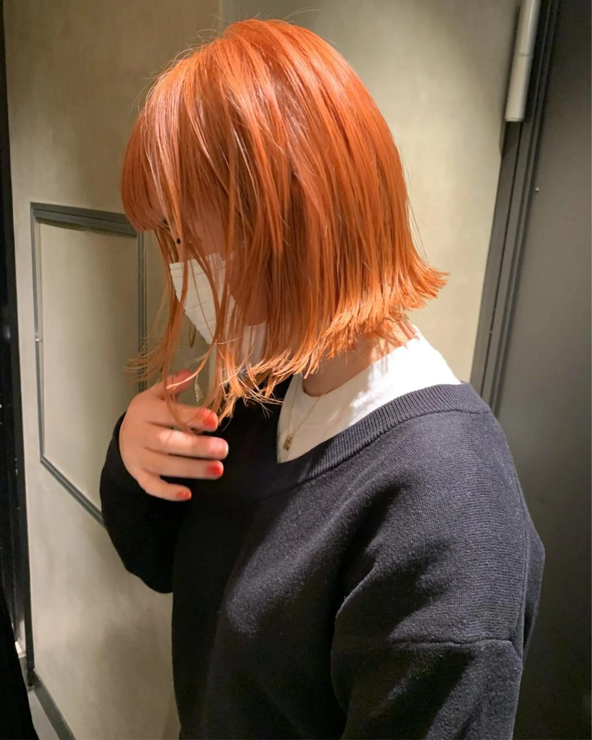 ミディアム カラー ヘアカラー トリートメント アンニュイヘア🪽 ayumiのヘアスタイル