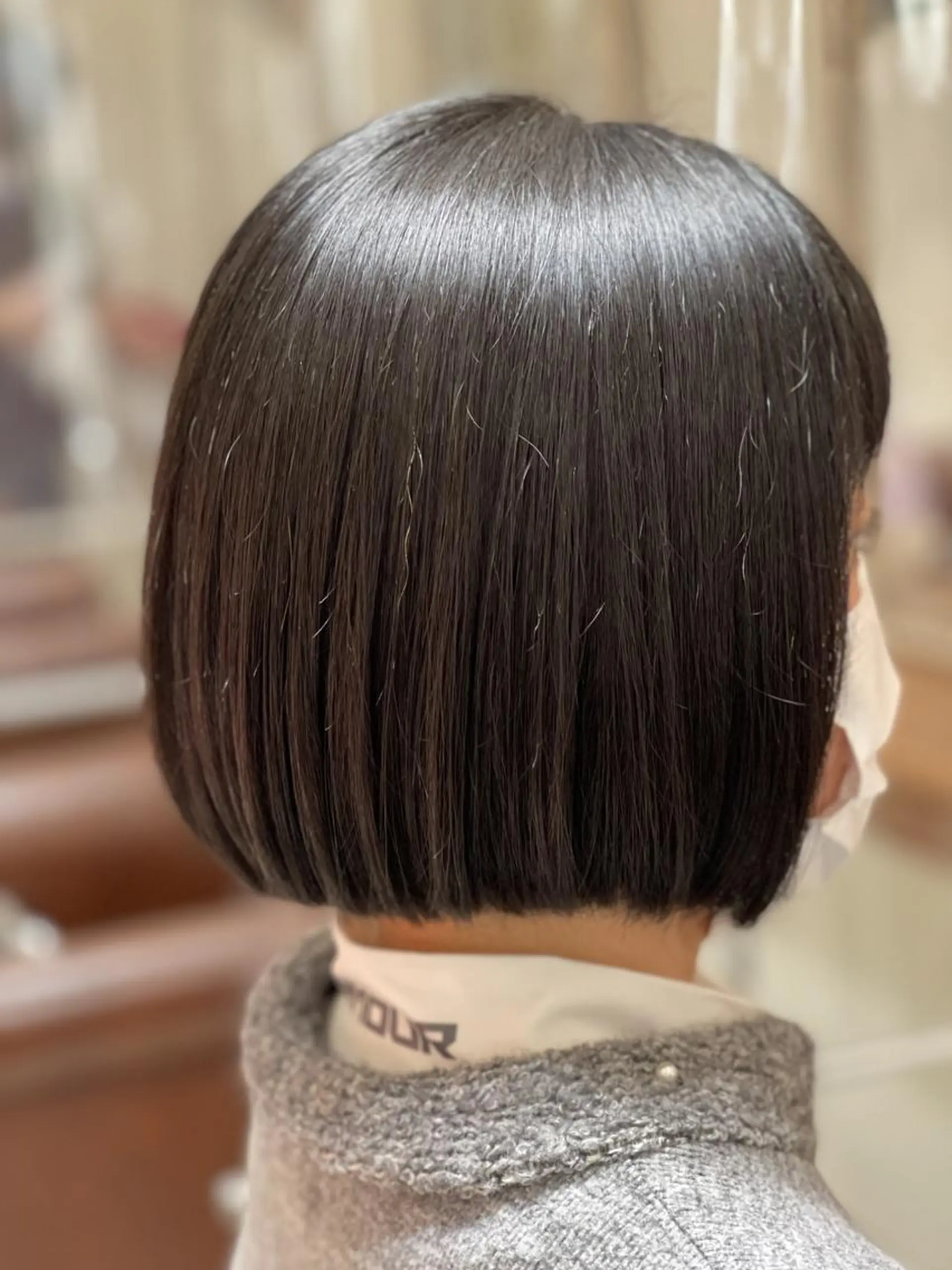 ミディアム ボブ カット トリートメント 鎌田 隆太のヘアスタイル