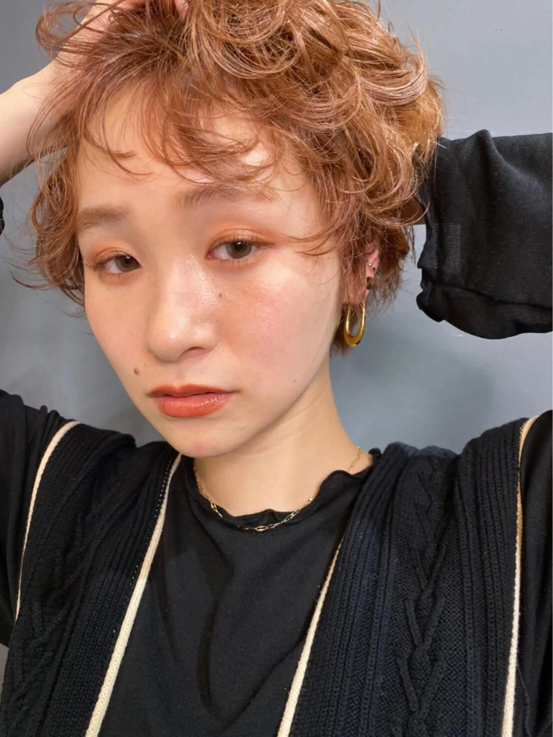 ショート パーマ KOKOKARA hair星ヶ丘店所属・柴田 のぞみのヘアスタイル