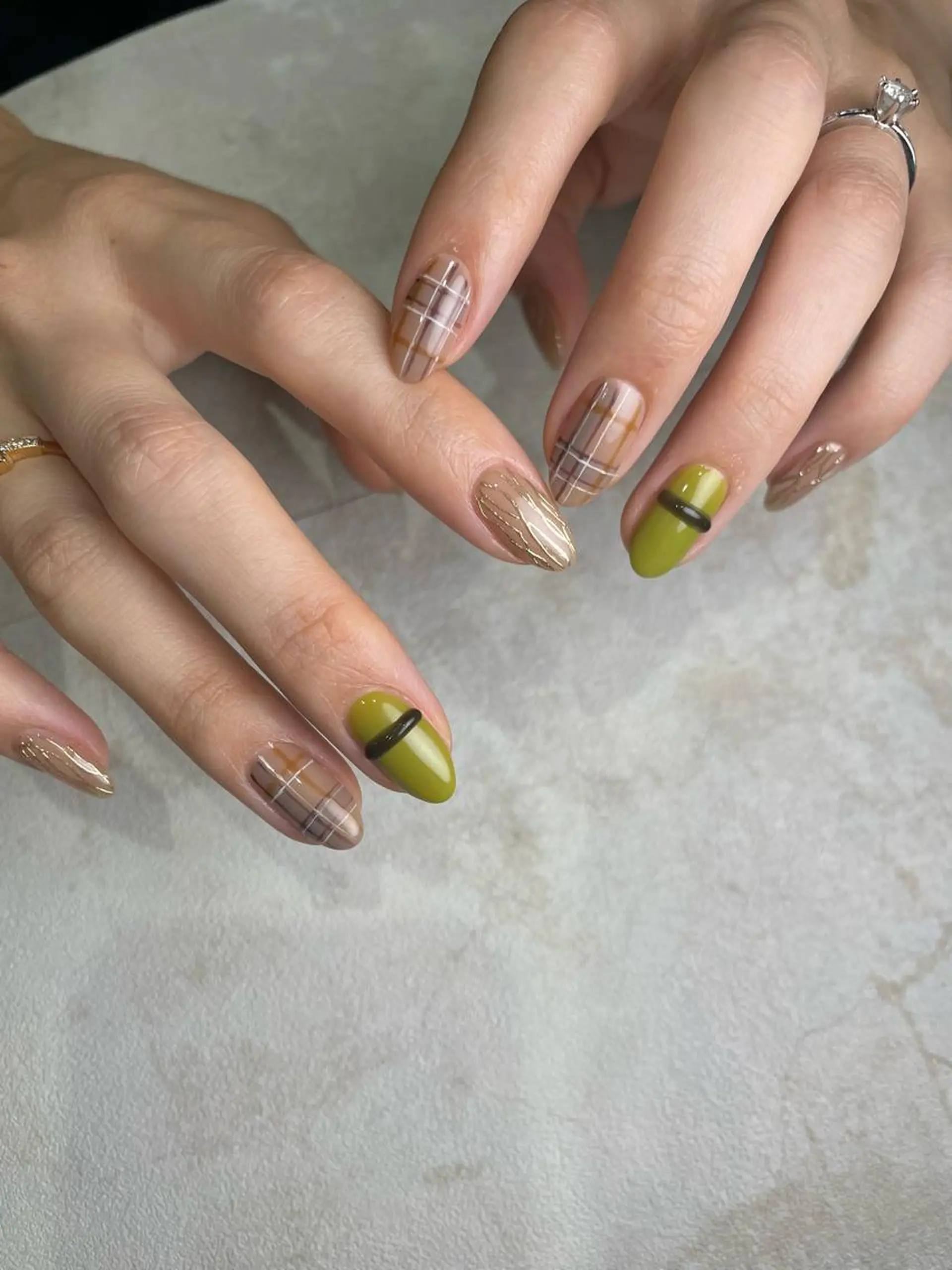 ネイル ハンドネイル Radia bykaonailsのネイルデザイン