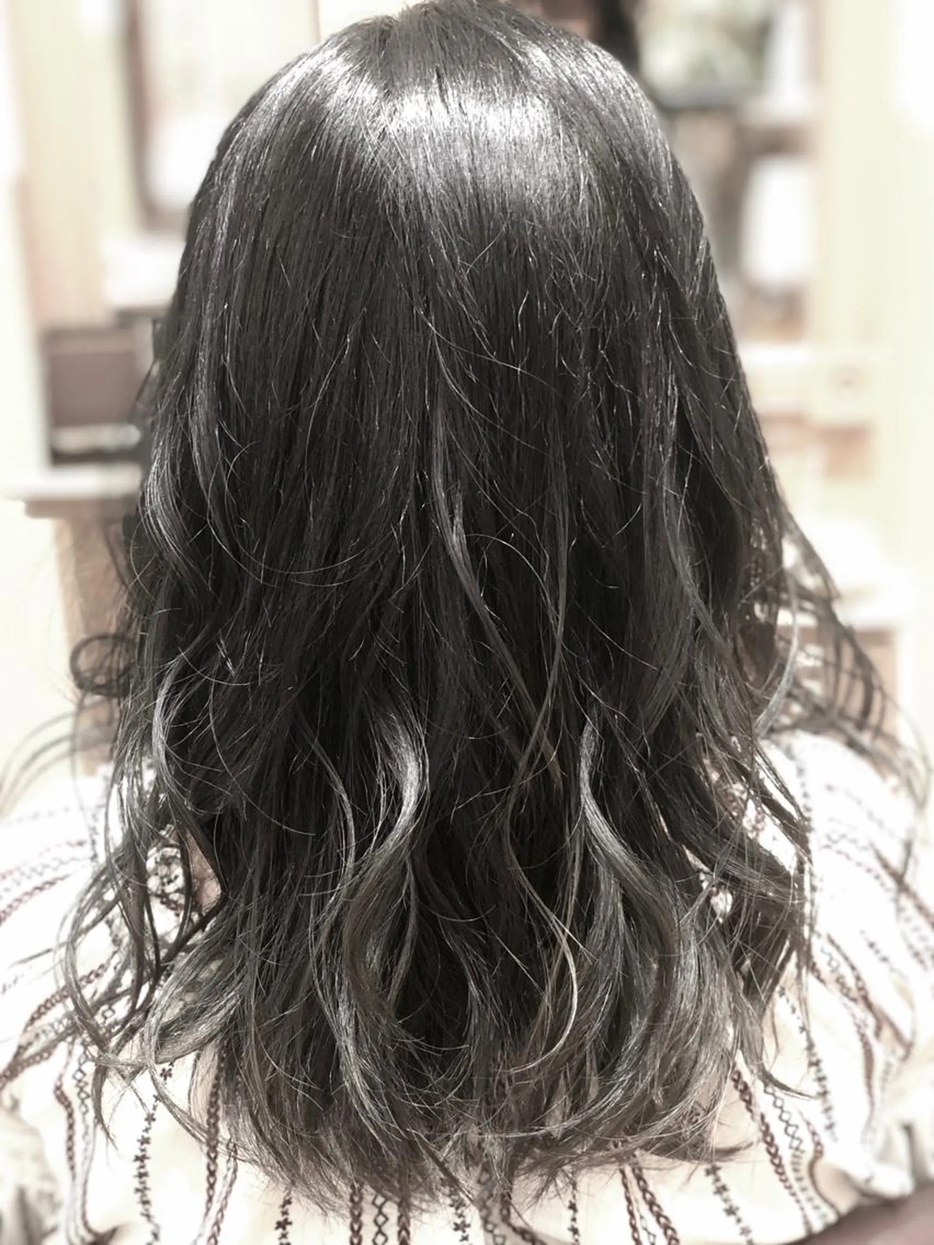 セミロング カラー egg by TJ天気予報所属・🌈日比野 哲二のヘアスタイル