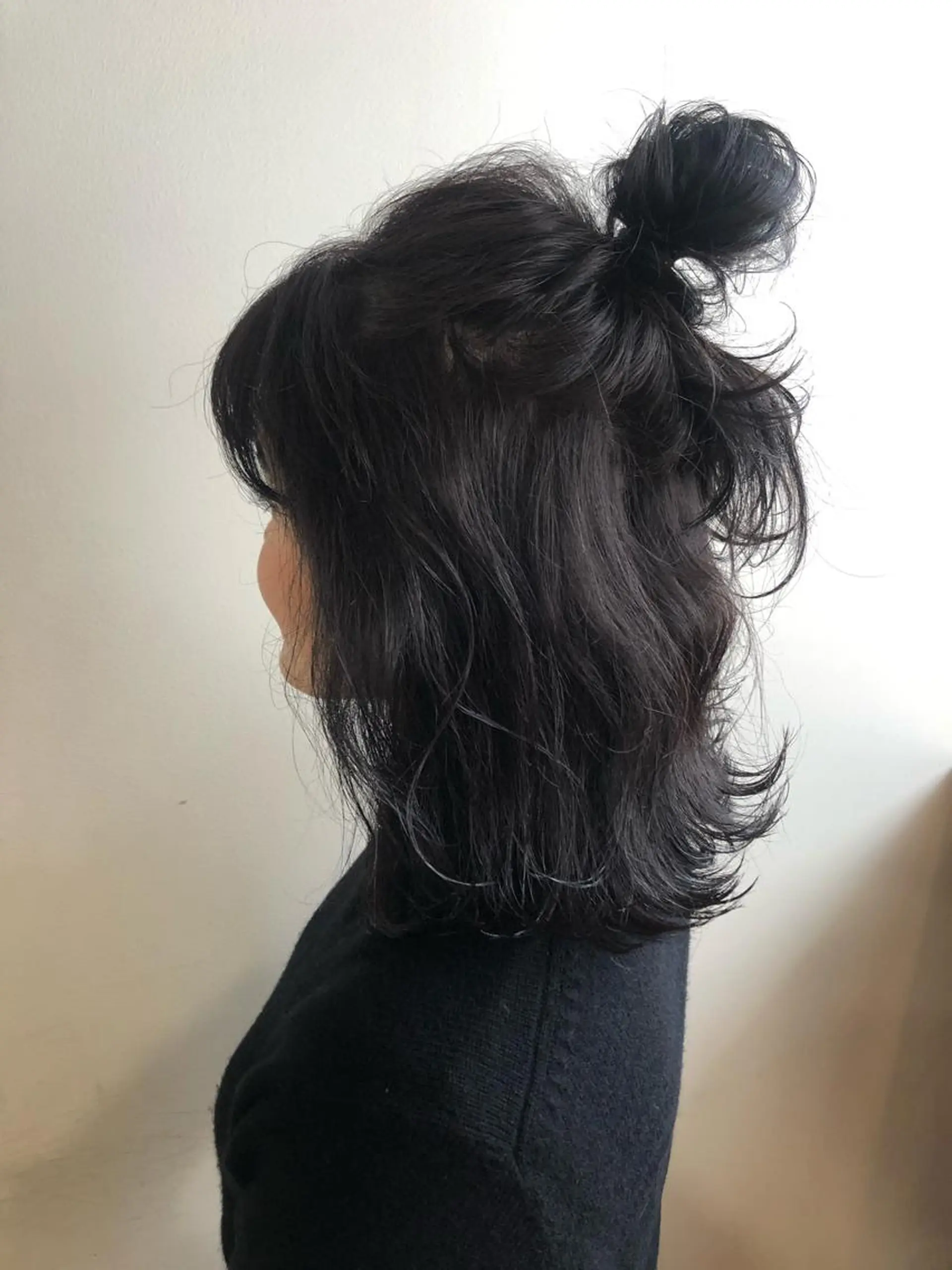 ミディアム カラー ヘアアレンジ MIOベージュカラー 柔らかいカラーのヘアスタイル