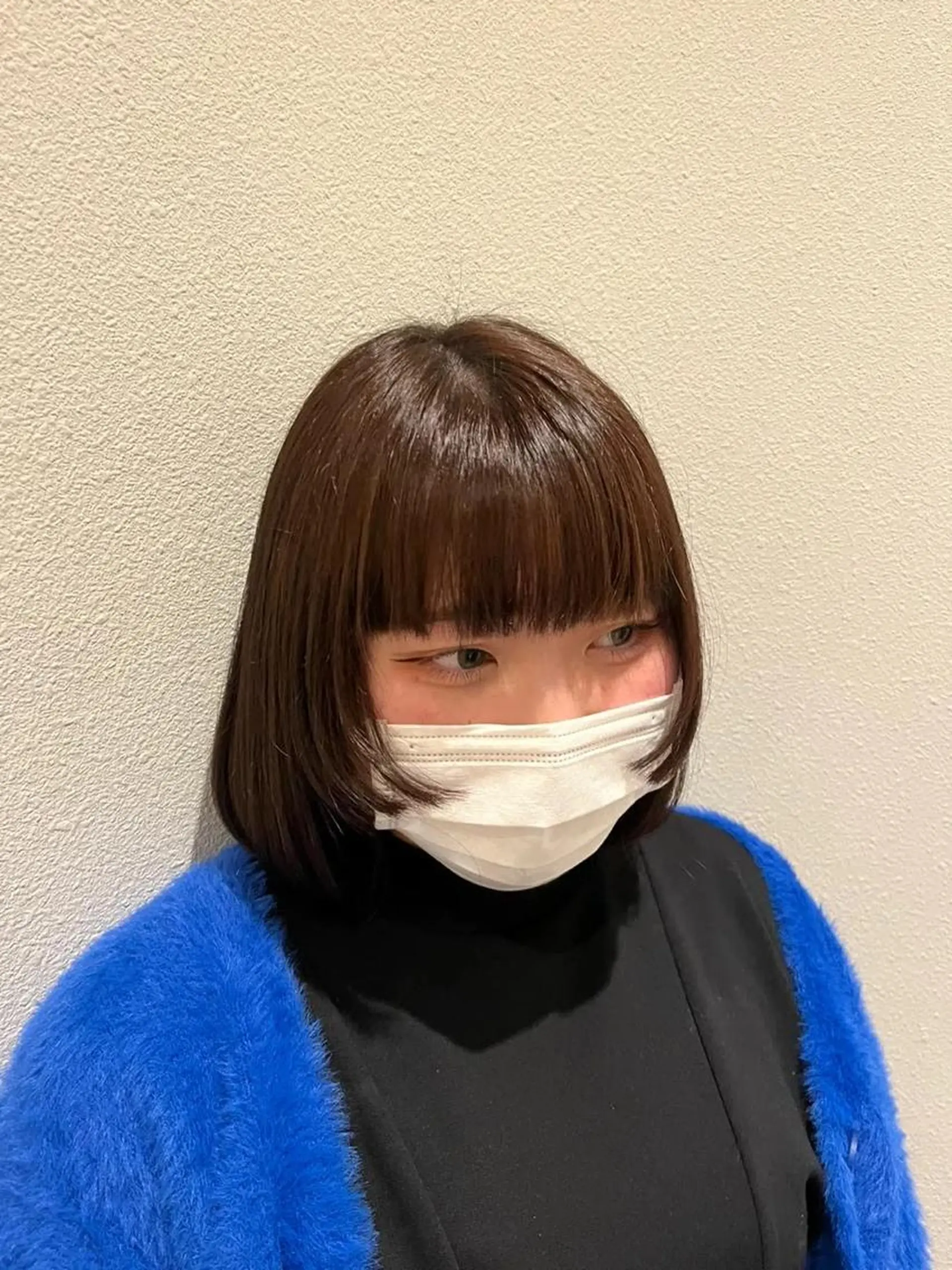 ショート ウルフカット カット フルールドソレイユ所属・♡ナナコ♡ レイヤー/艶髪のヘアスタイル