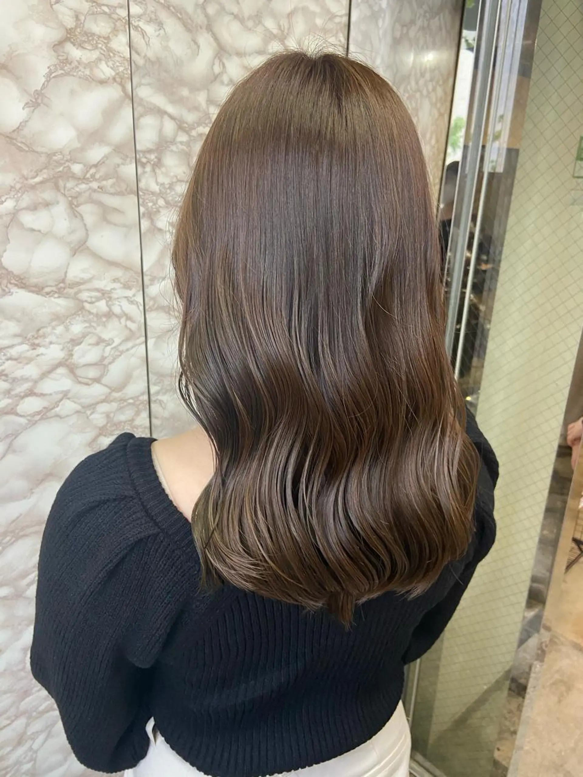 ロング 地毛風艶カラー🌿 喜多夏海のヘアスタイル