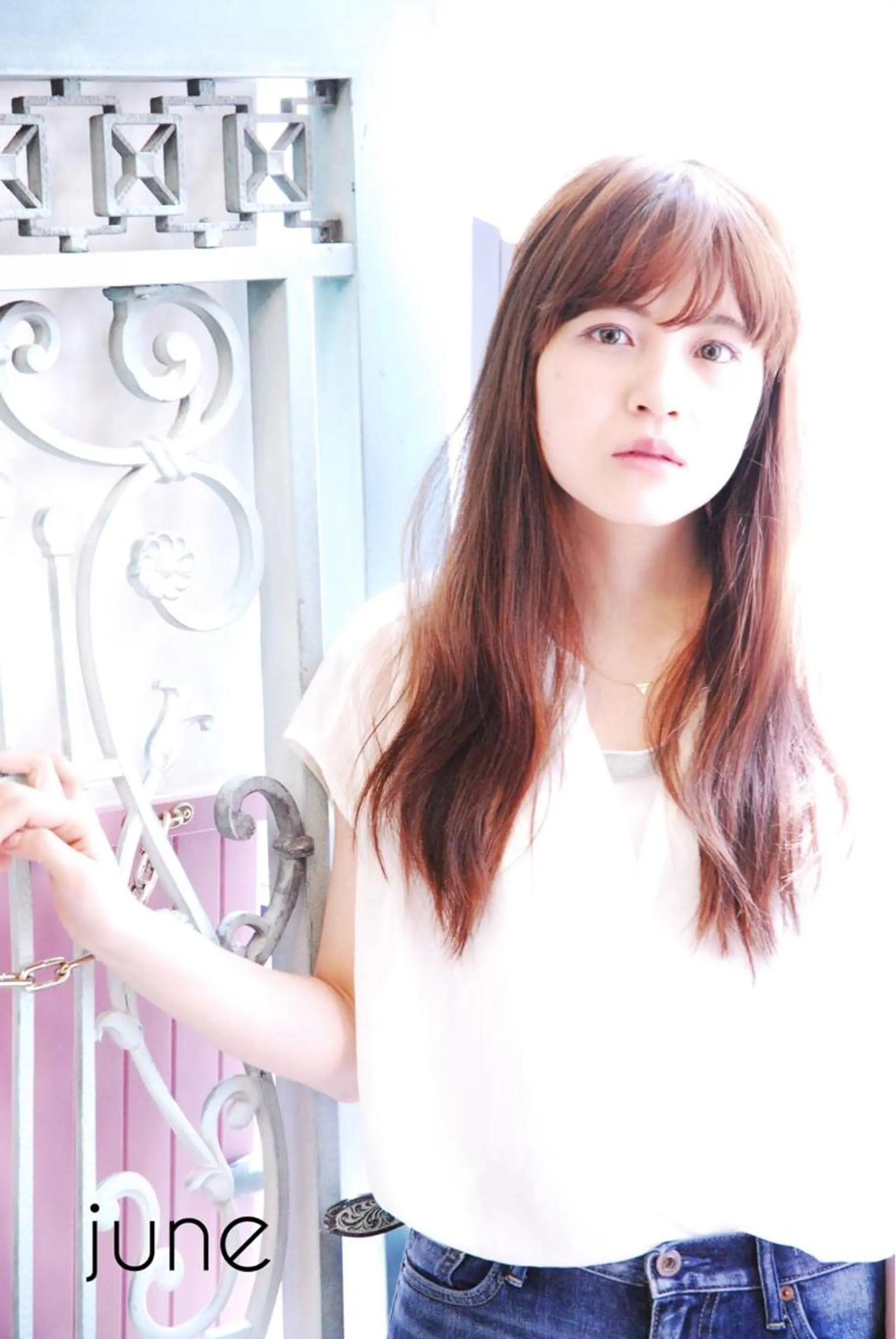 ロング カラー パーマ ヘアアレンジ メンズ 表参道Lise おおいしおりのヘアスタイル