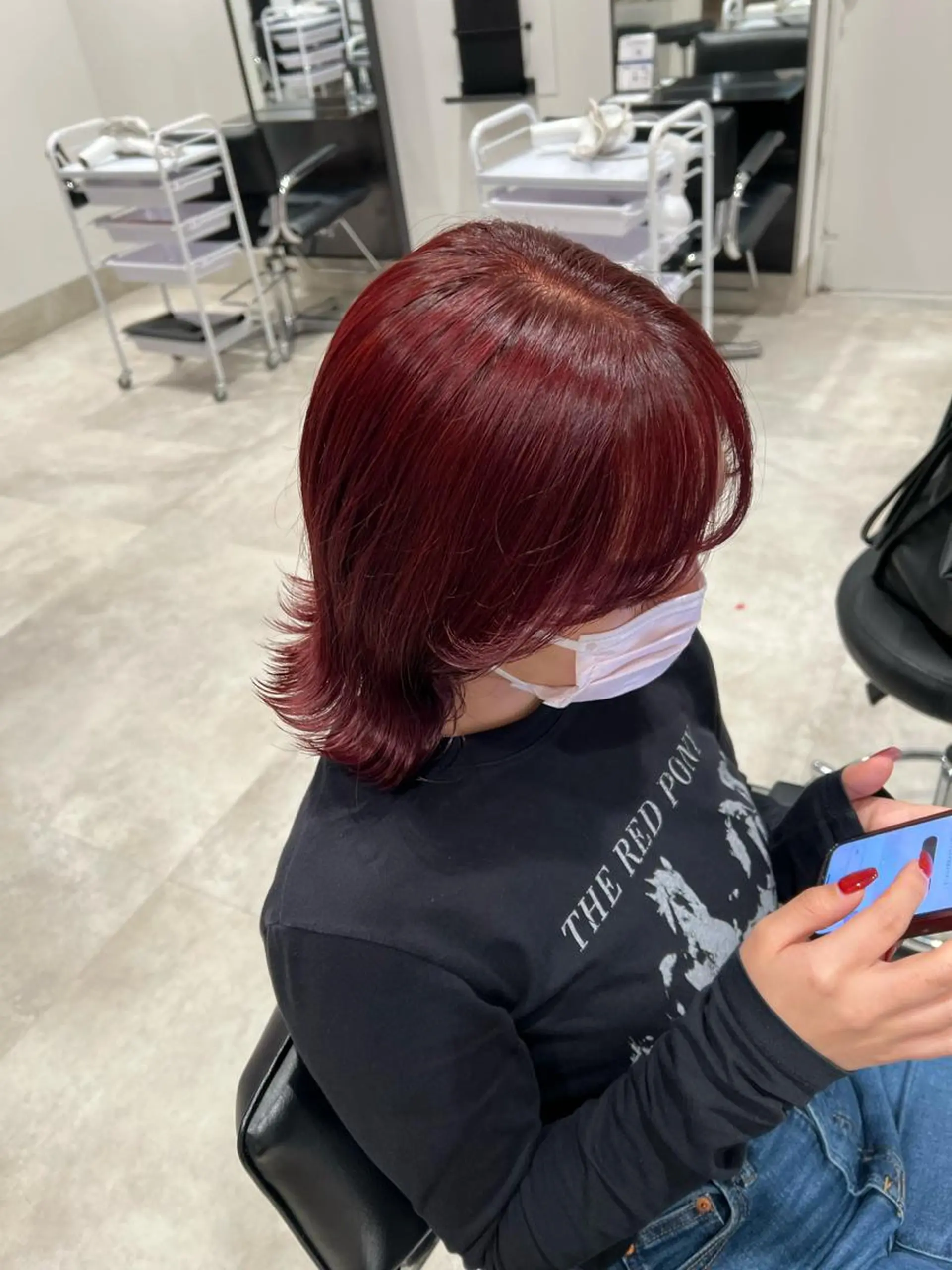 ミディアム ヘアカラー トリートメント GO TO DAY 渋谷モディ店所属・艶髪 mayuka💖のヘアスタイル