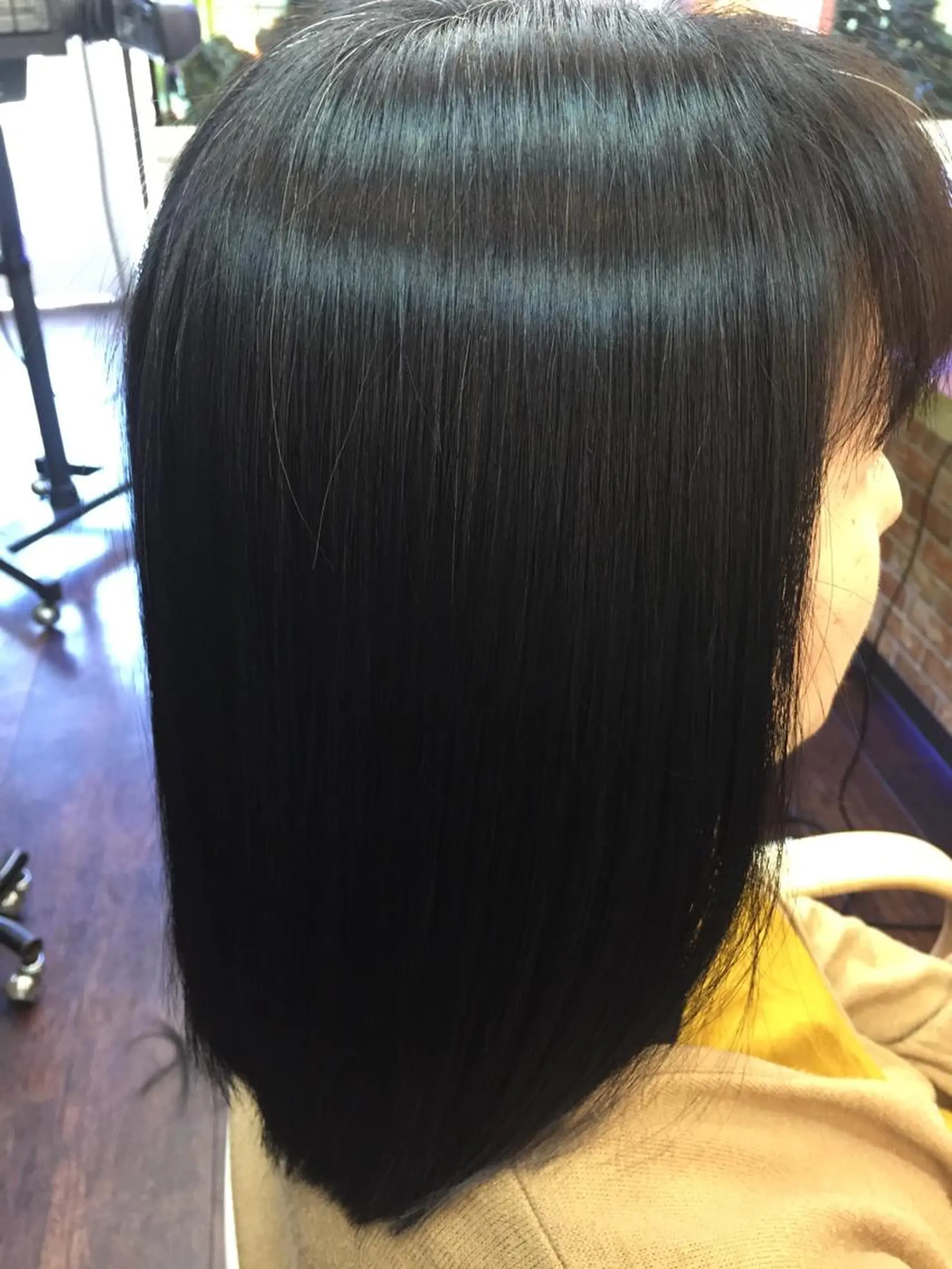 ミディアム パーマ 桧山 真のヘアスタイル