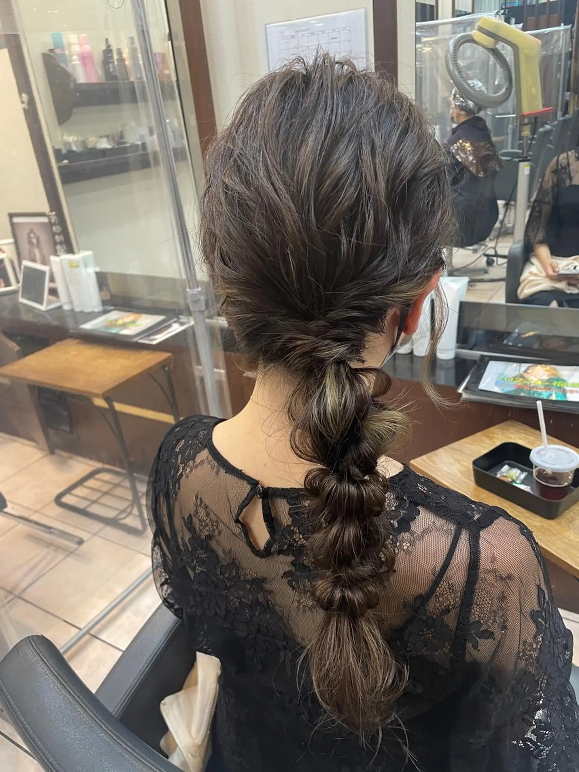 ヘアアレンジ ヘアセット FRAME ASUKAのヘアスタイル