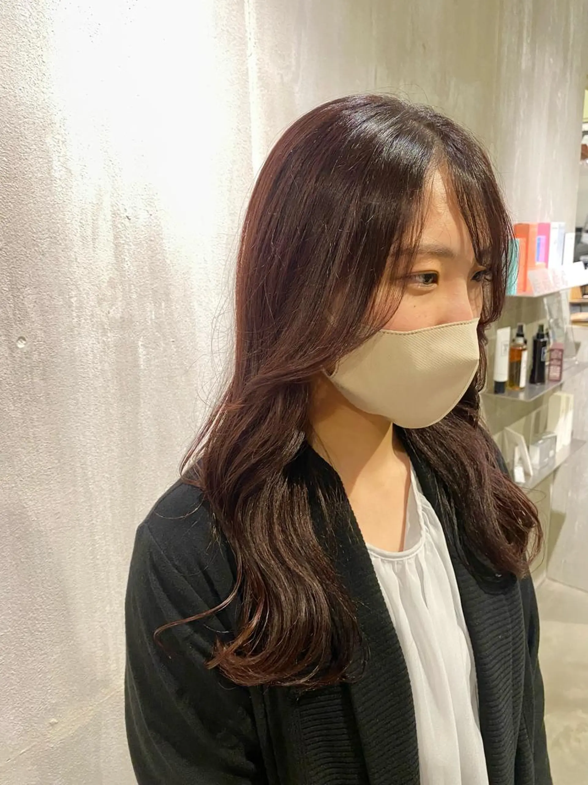 ロング カラー 透明感カラー 天羅のヘアスタイル